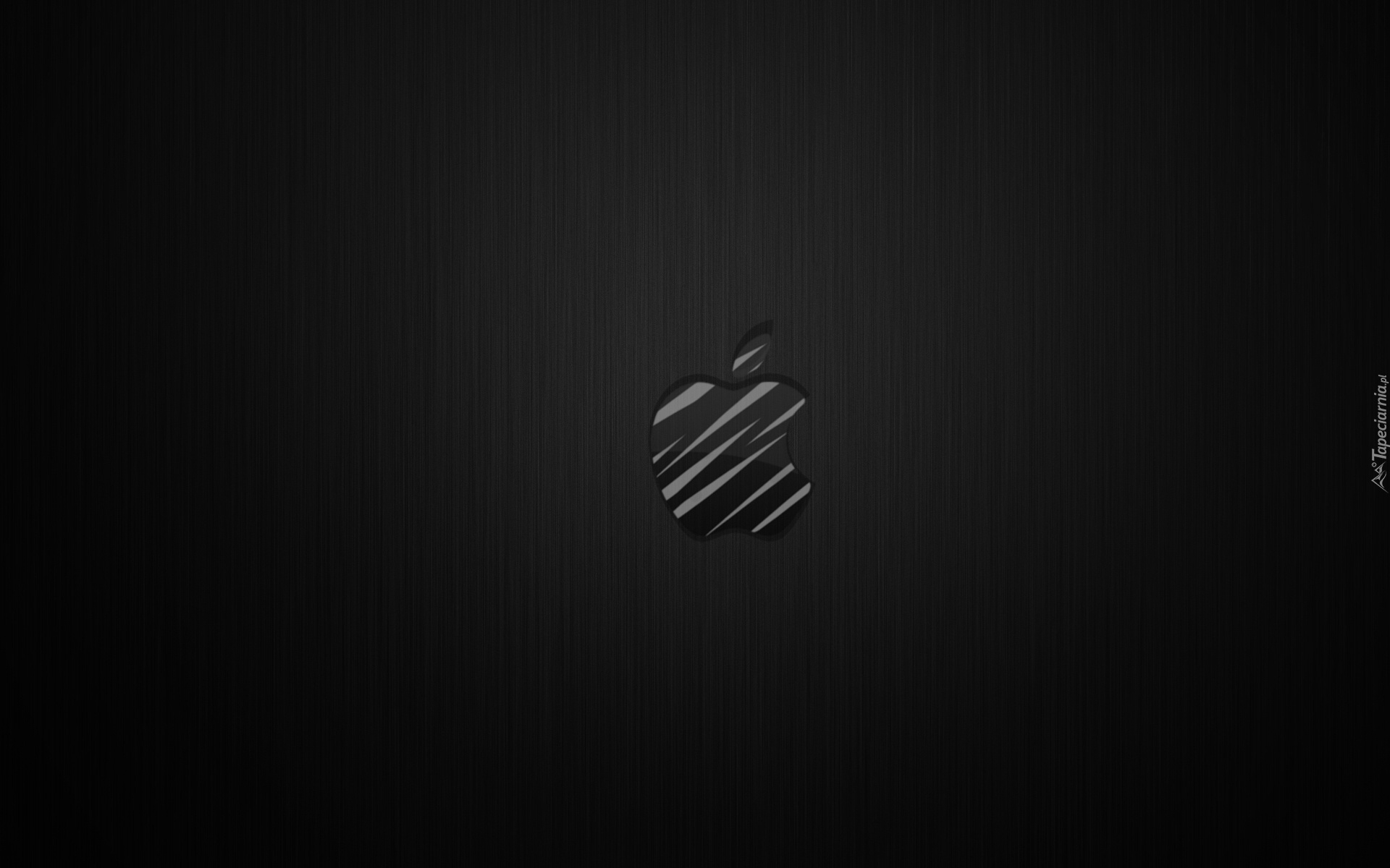Szaro czarne, Logo, Apple