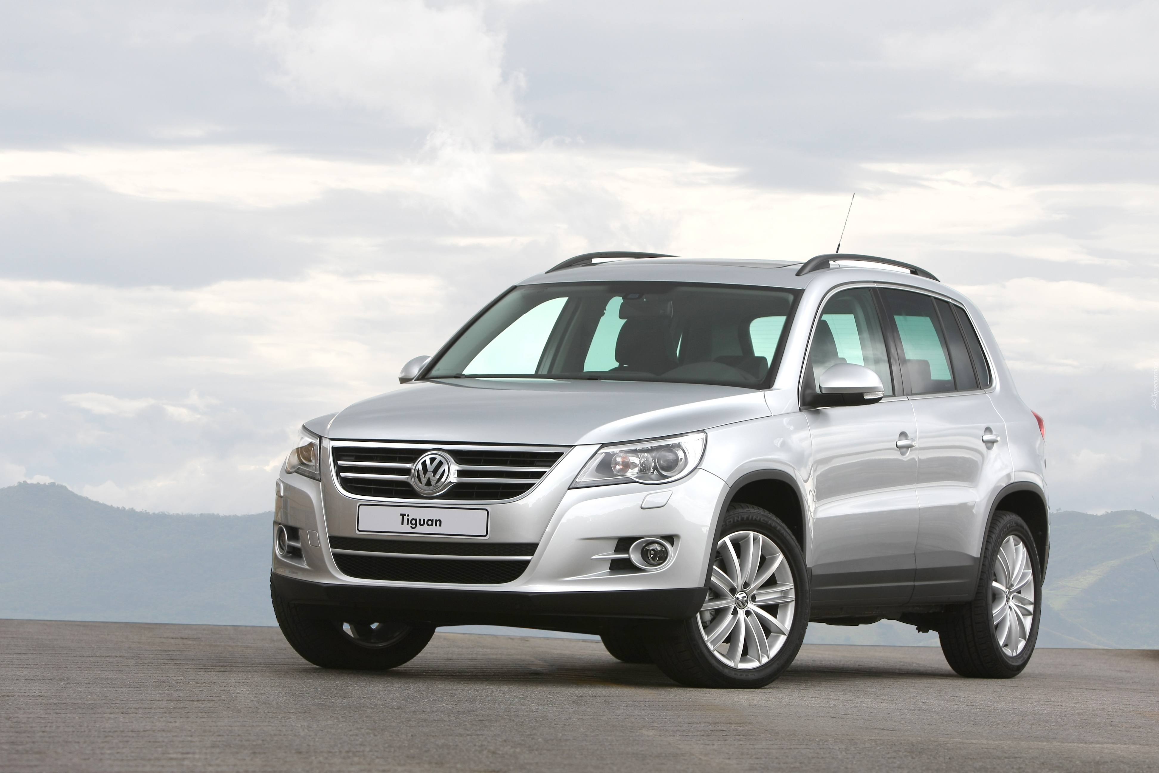 Samochód, VW, Tiguan