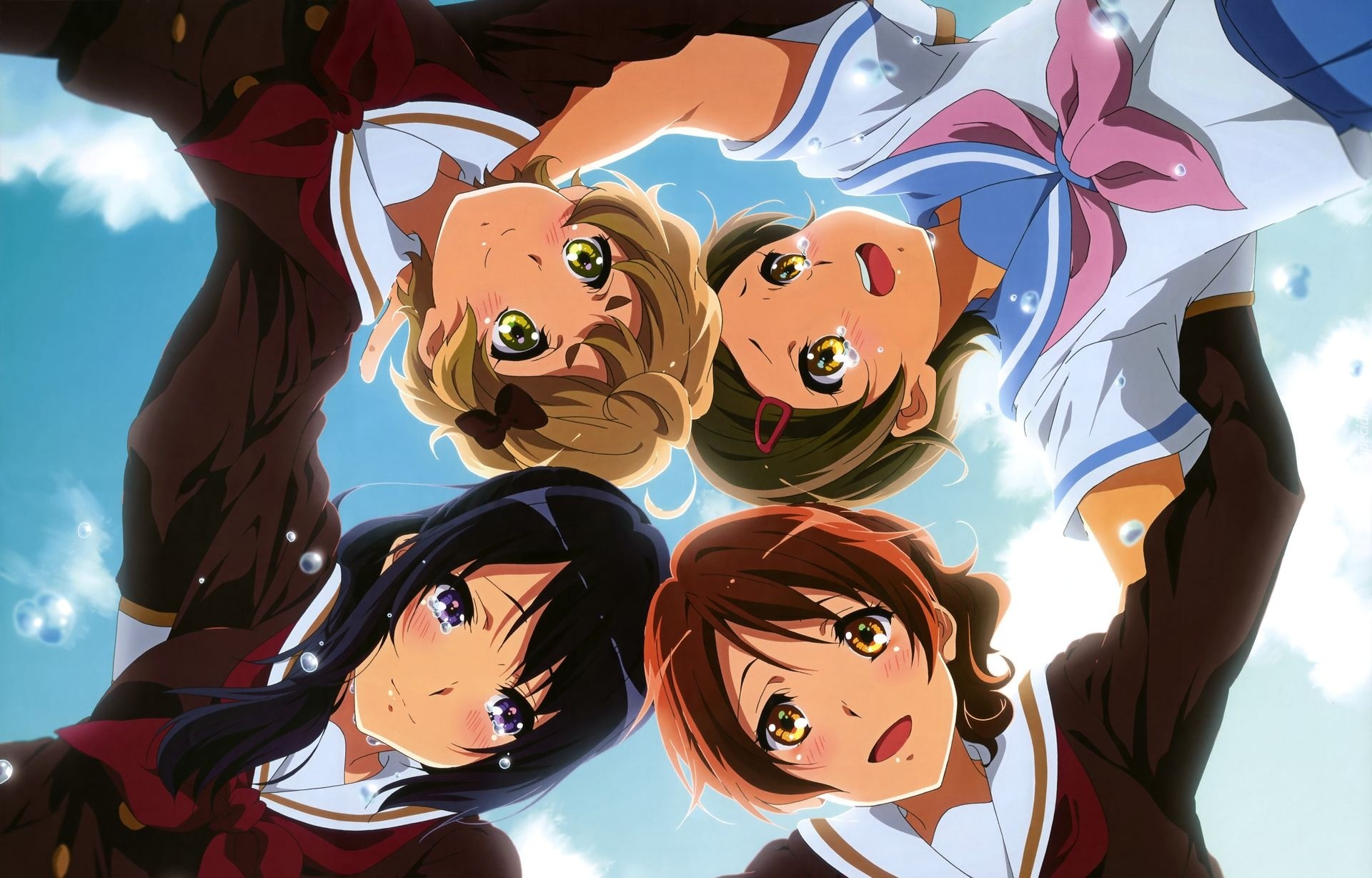 Hibike! Euphonium, Oumae Kumiko, Kousaka Reina, Katou Hazuki,  Kawashima Sapphire