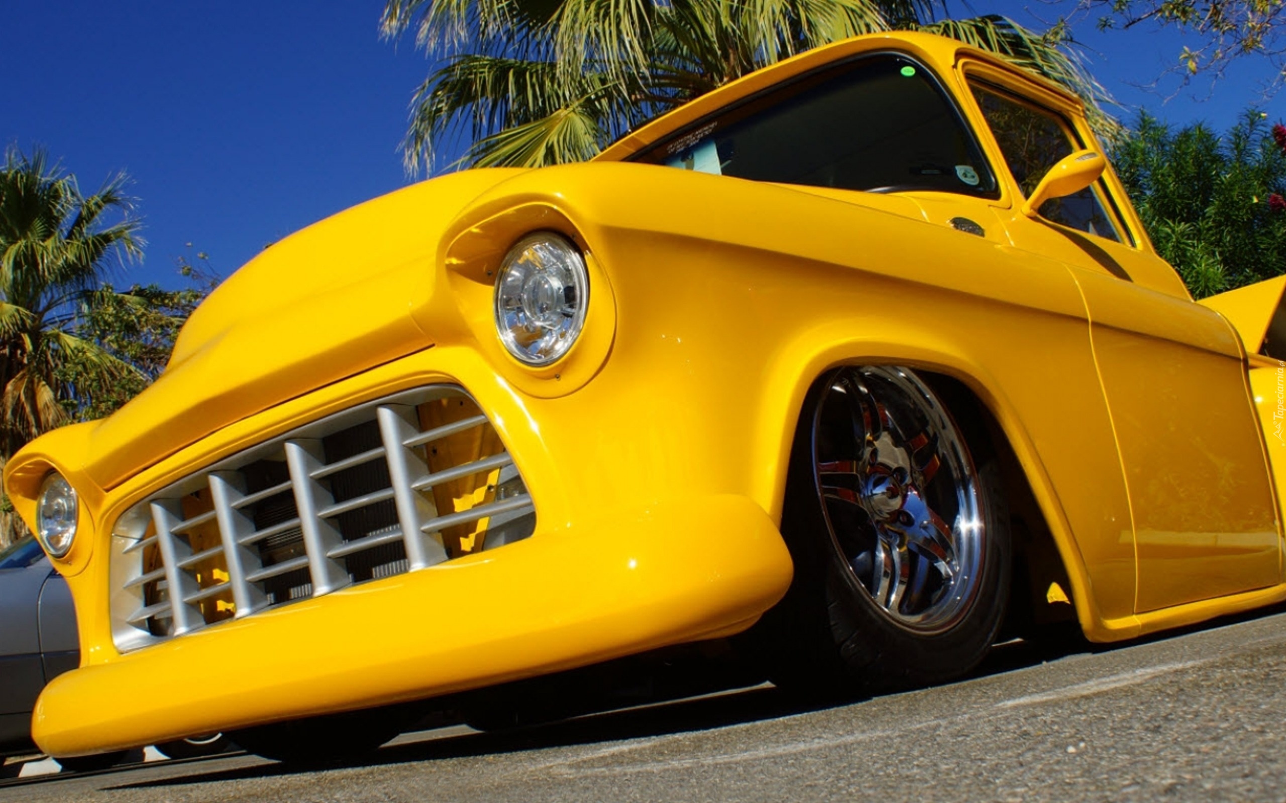 1955, Chevrolet, Custom, Low, Rider