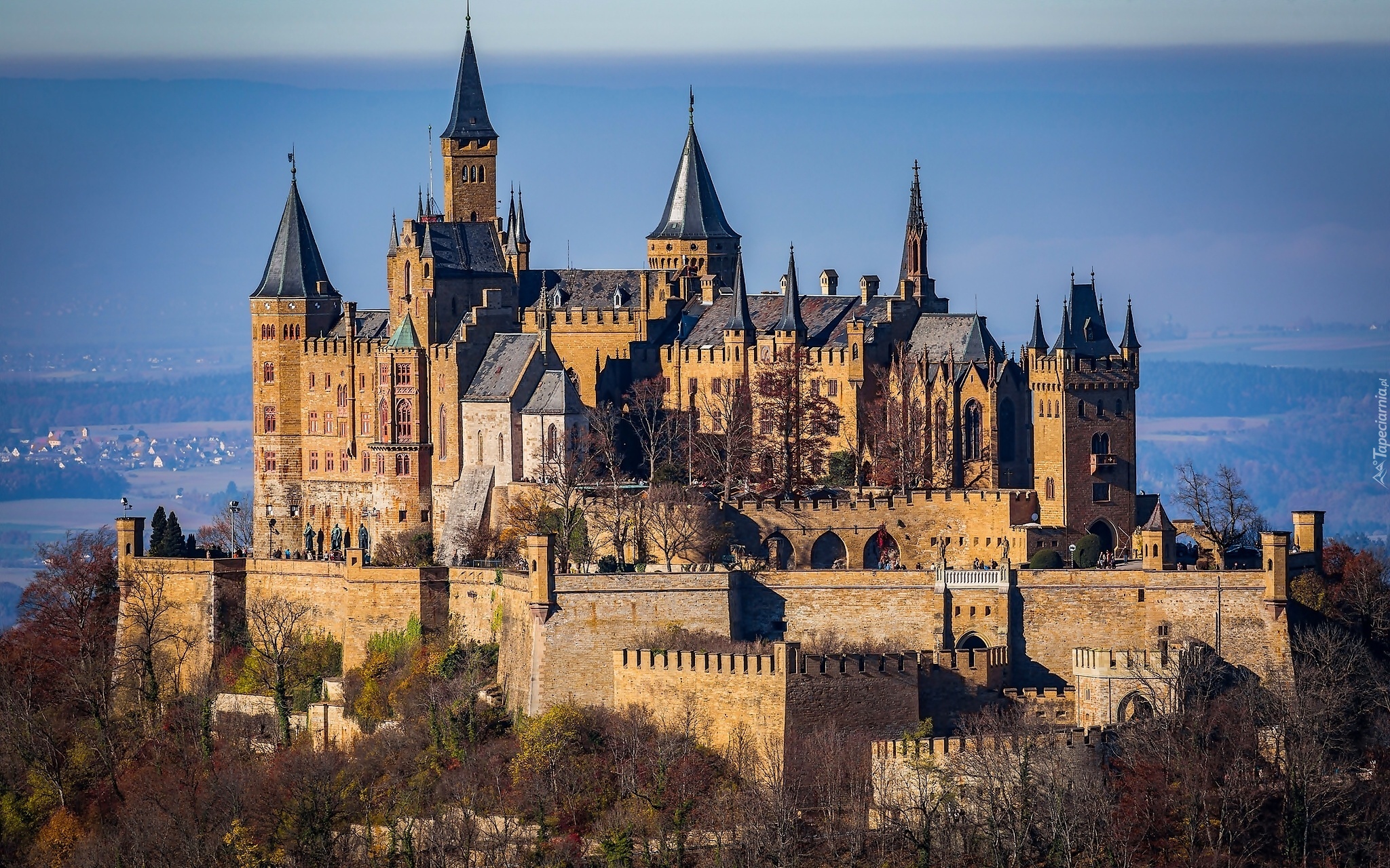 Zamek Hohenzollern, Badenia-Wirtembergia, Niemcy