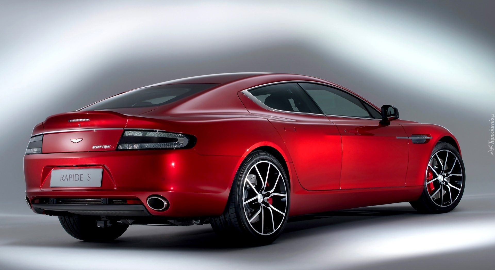 Czerwony, Aston Martin, Rapide S