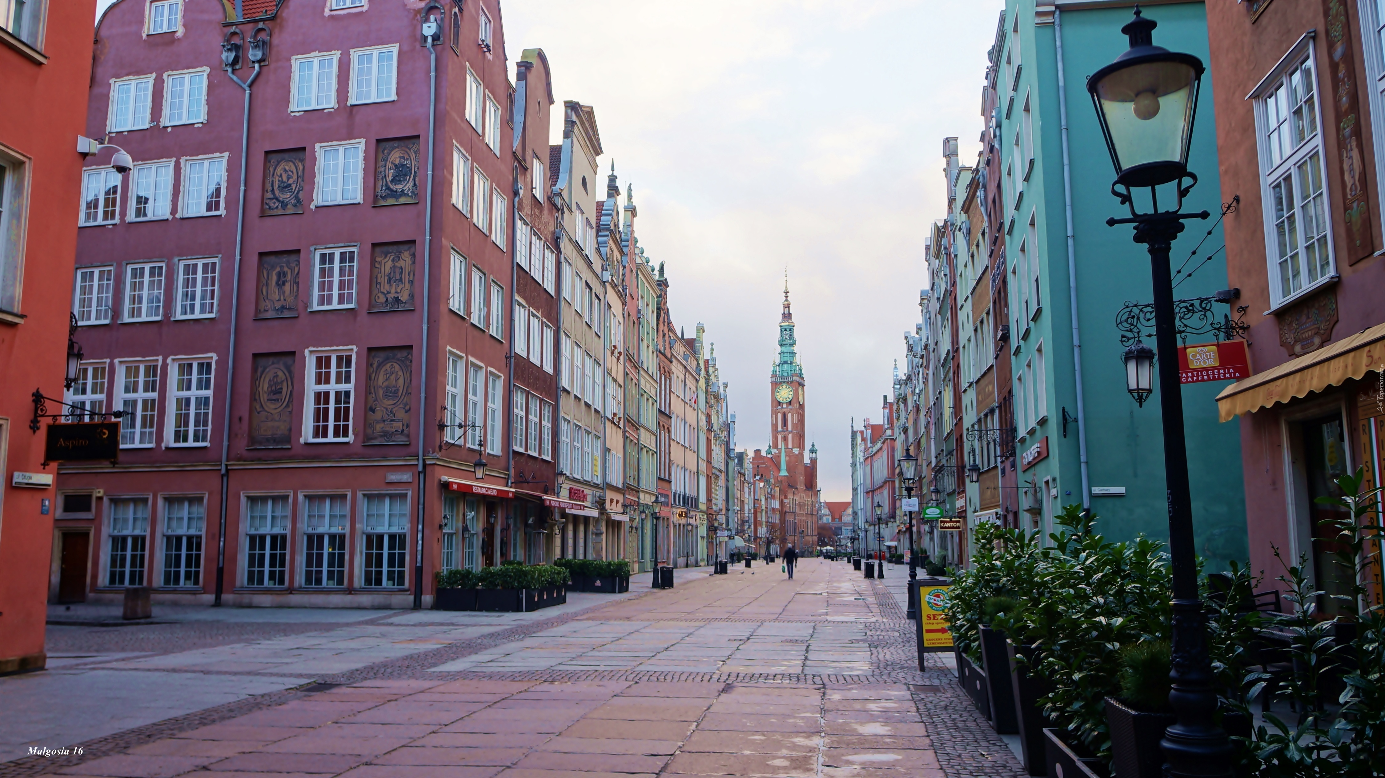 Gdańsk, Stare Miasto, Zabytkowe, Kamienice