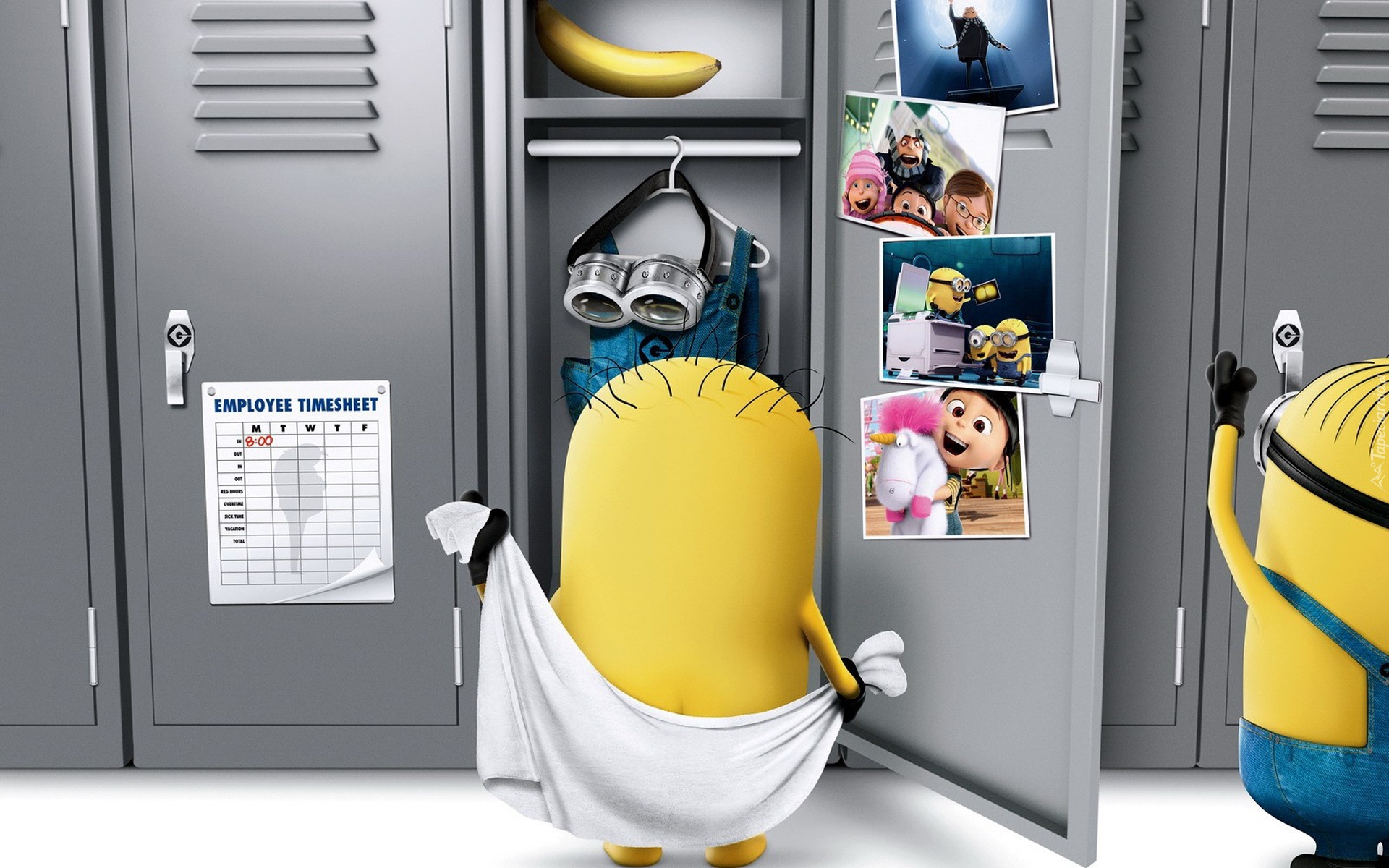 Minionki, Film Animowany, Szatnia, Śmieszne, Dla Dzieci