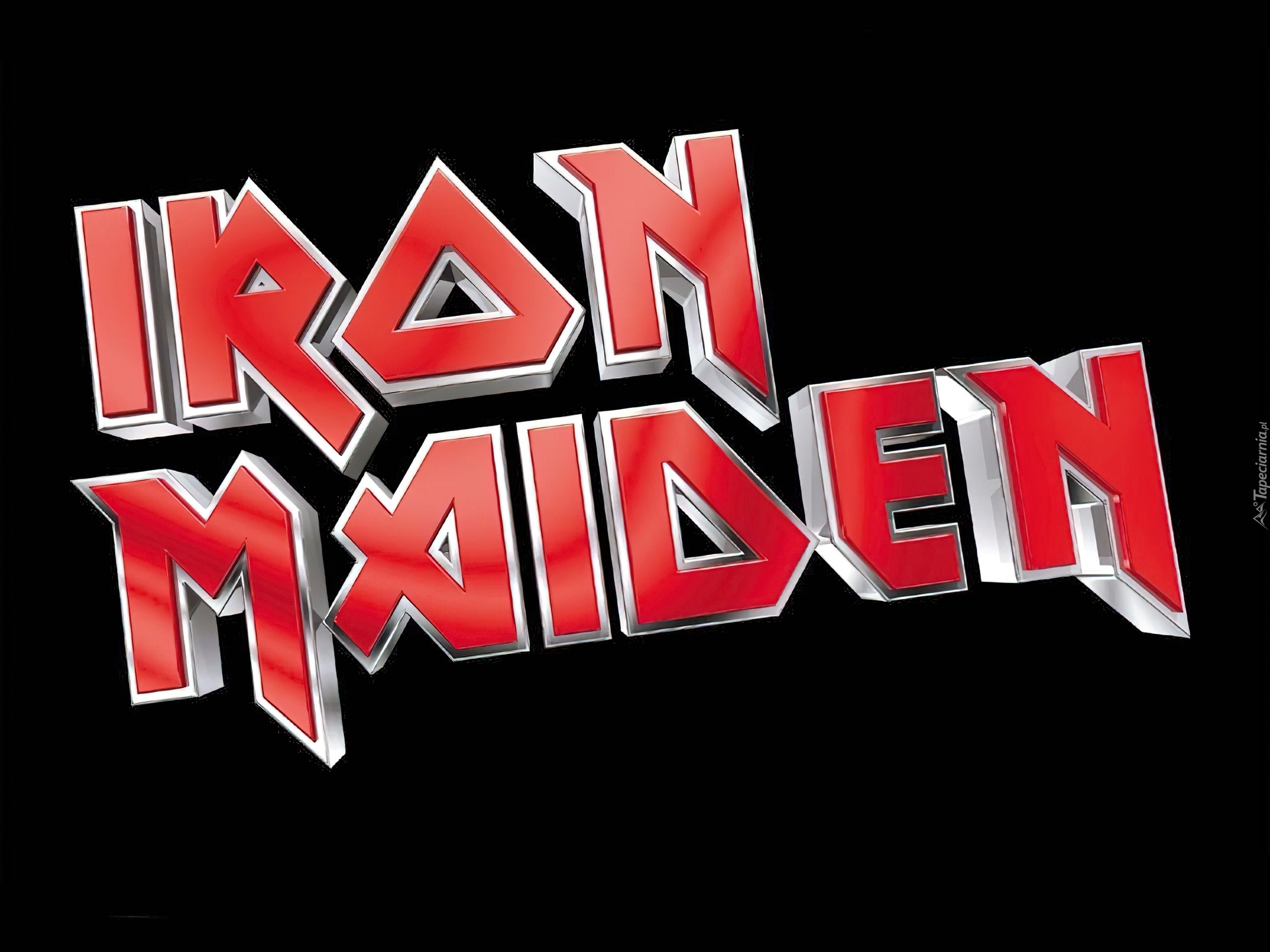 Iron Maiden,napis,nazwa