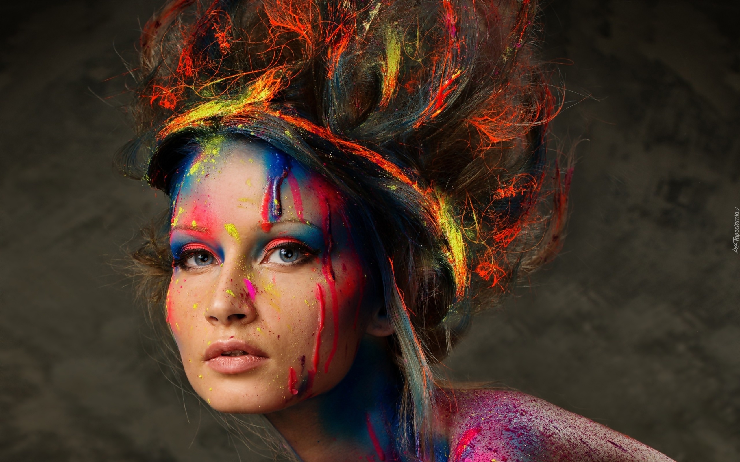 Melissa Lingafelt, Twarz, Farby, Bodypainting