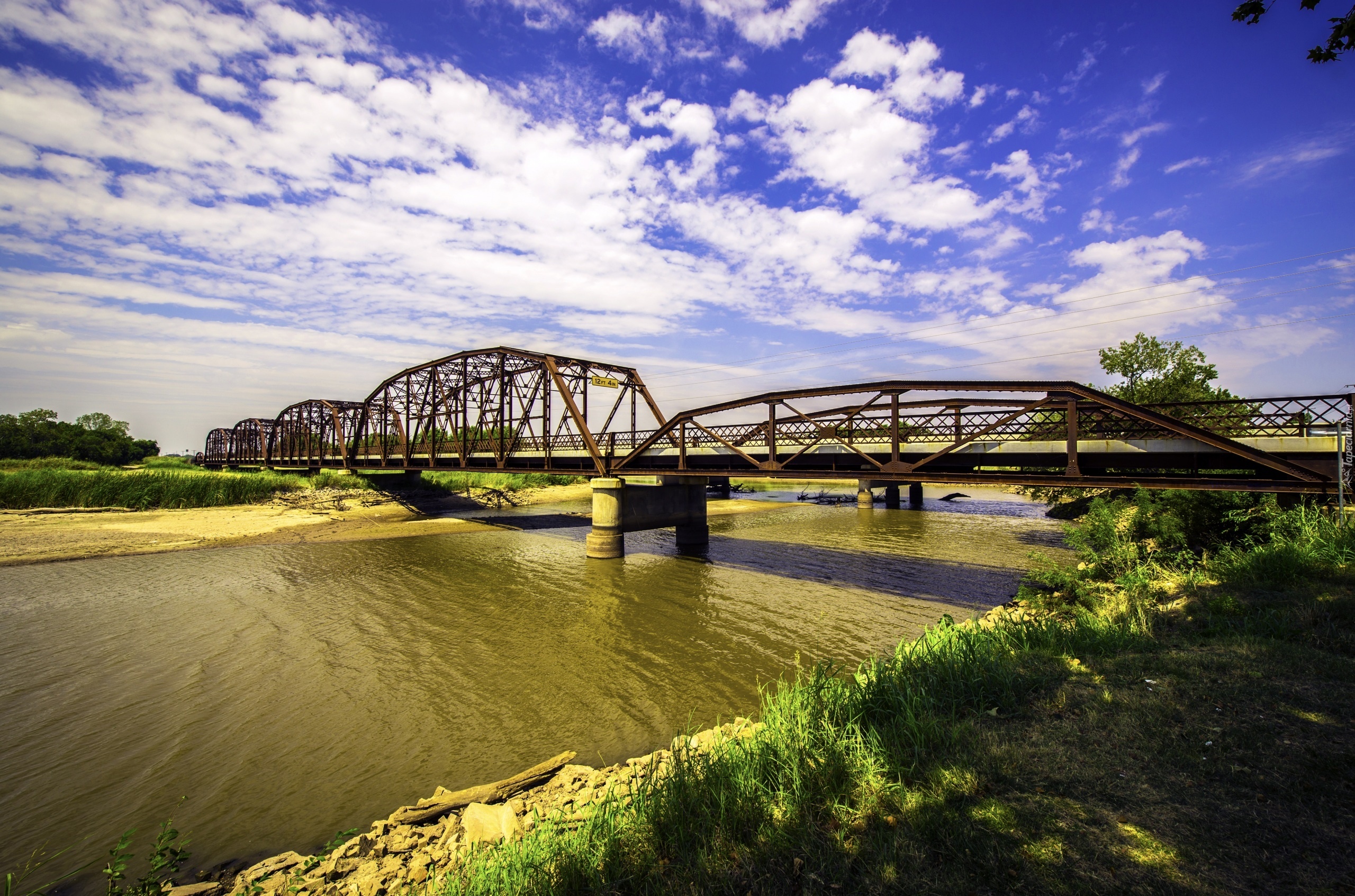 Stany Zjednoczone, Oklahoma, Most, Rzeka