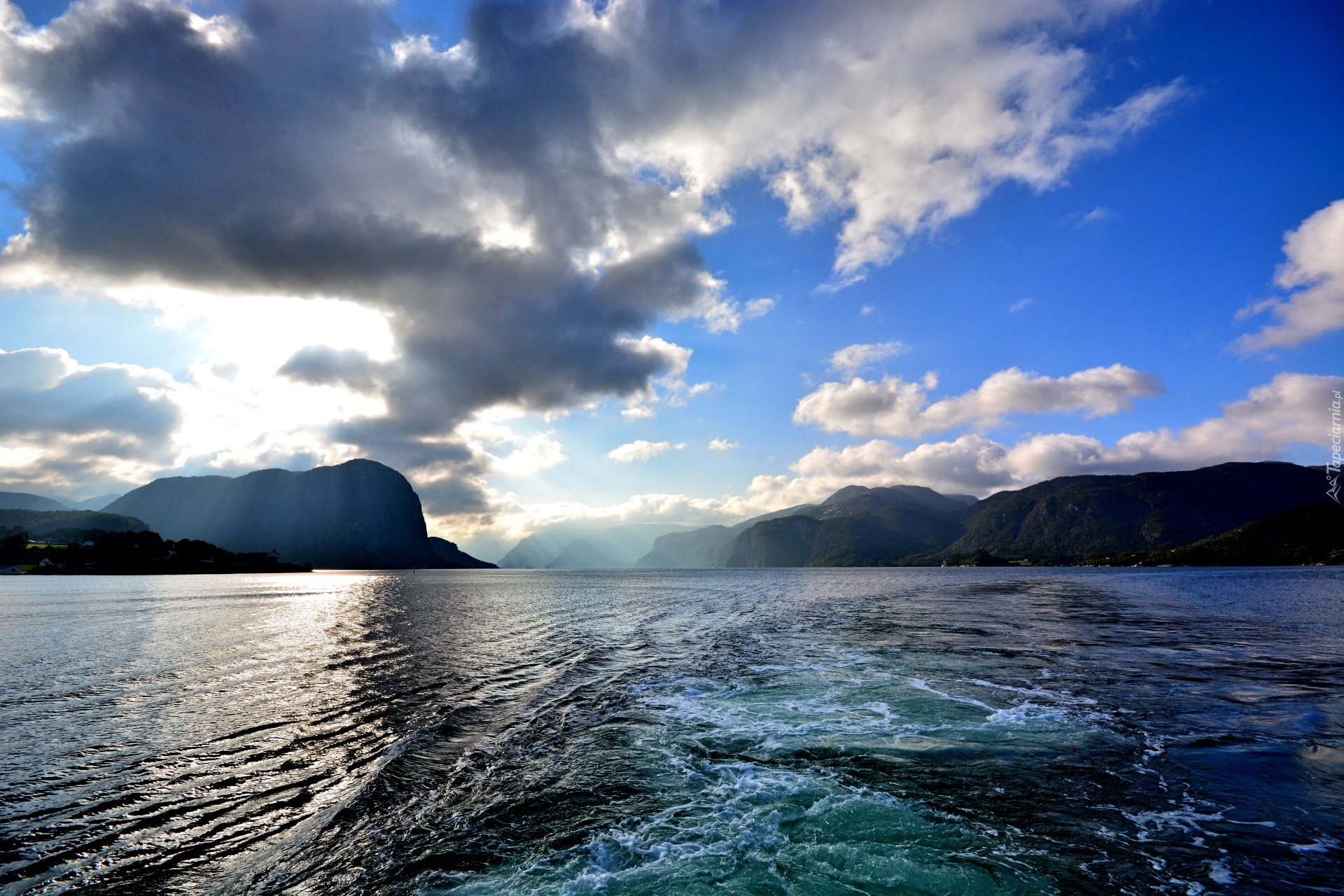 Norwegia, Norway, fjord, lysefjord