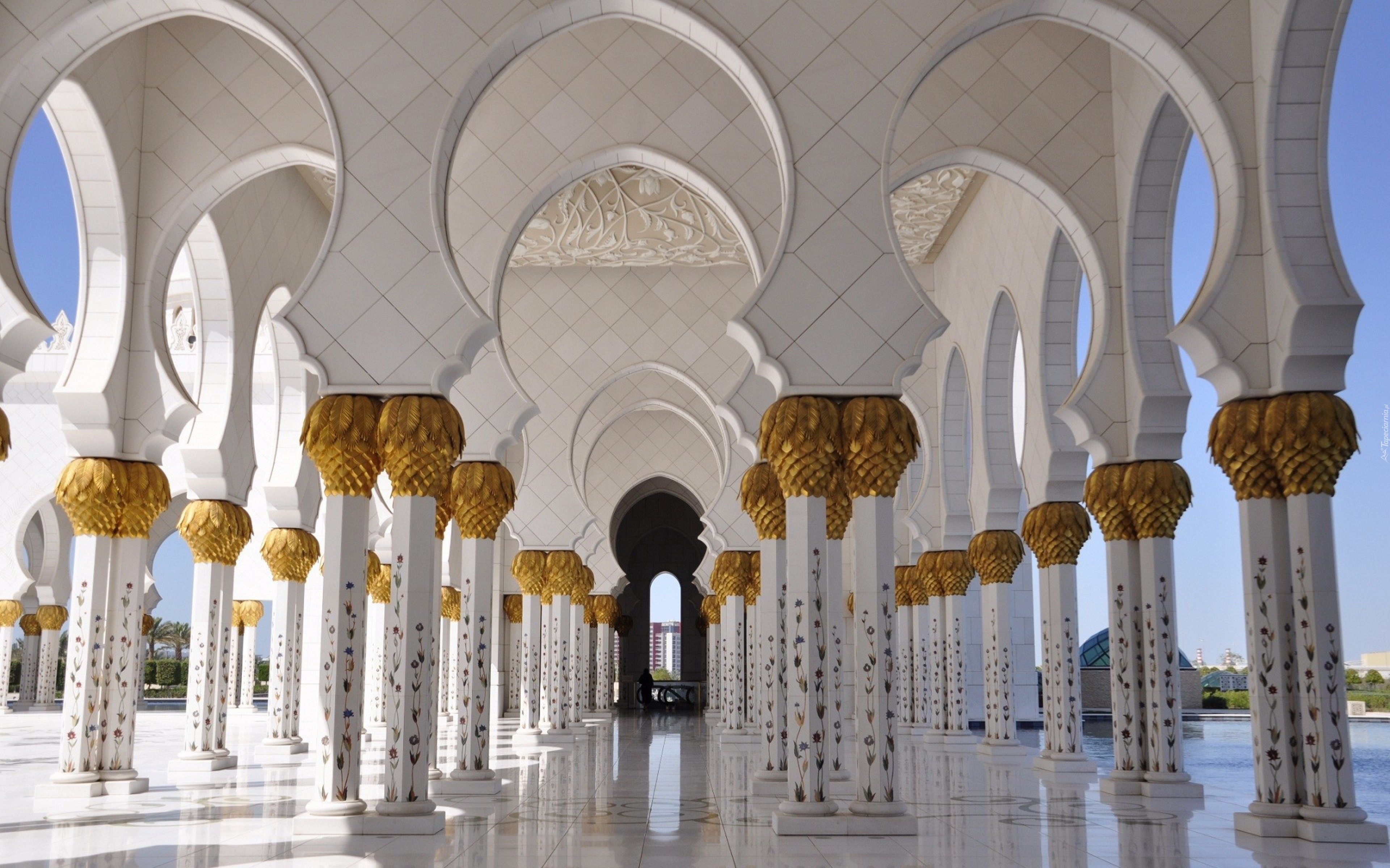 страны архитектура ночь мечеть Астана Казахстан скачать