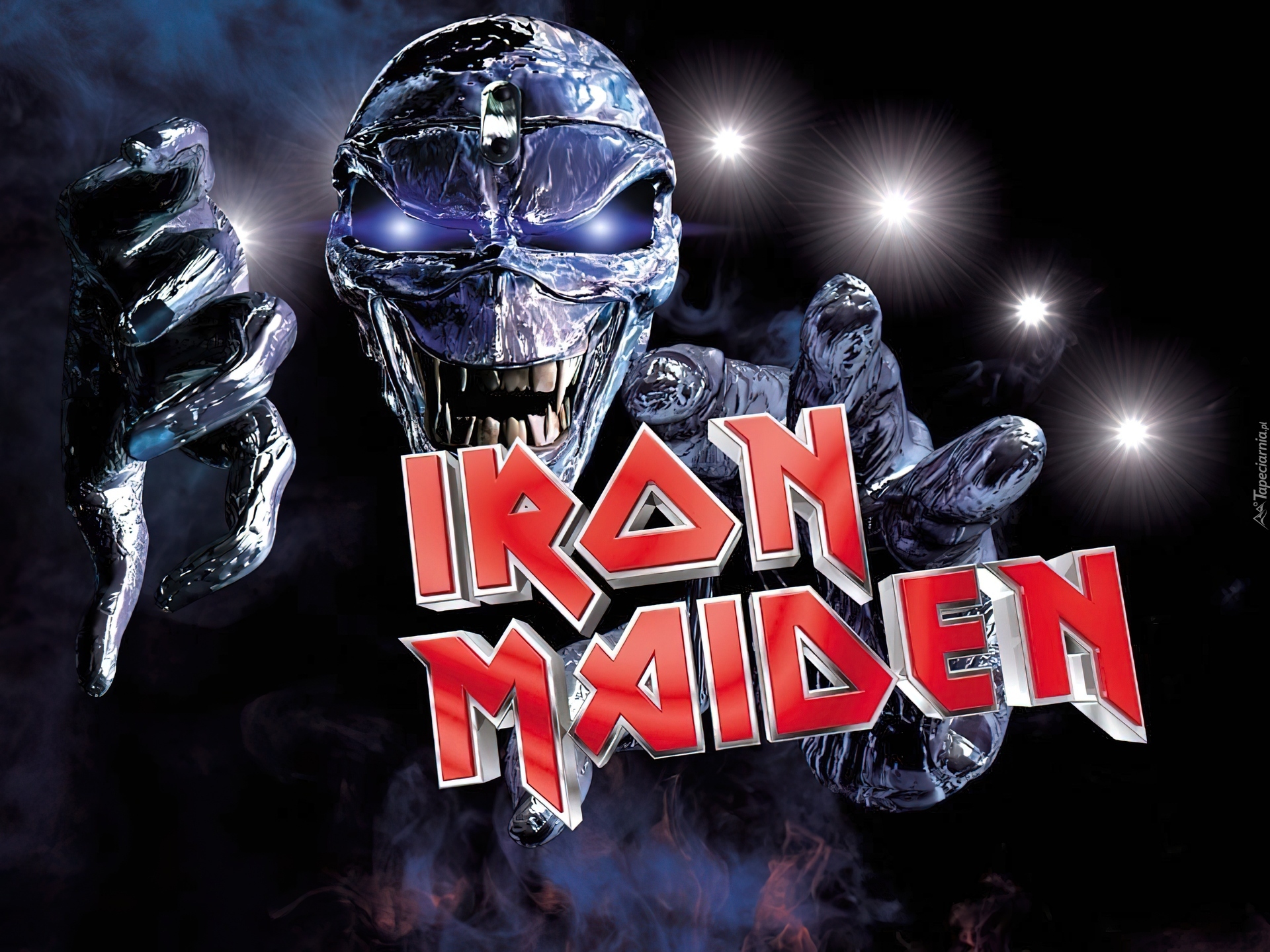 Iron Maiden,ręce ,zęby, wampir