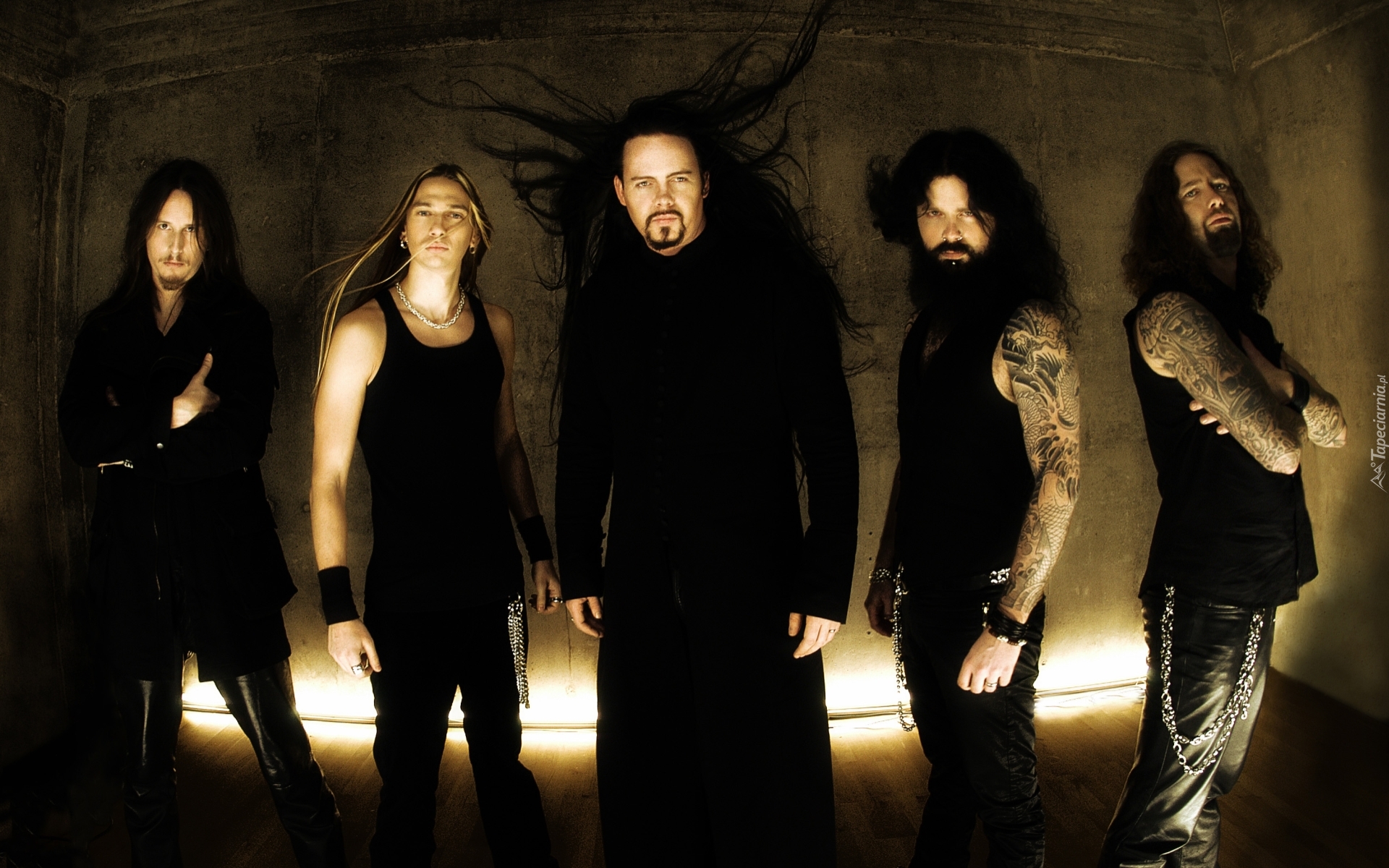 tatuaże, Evergrey,ludzie, człowiek , zespół