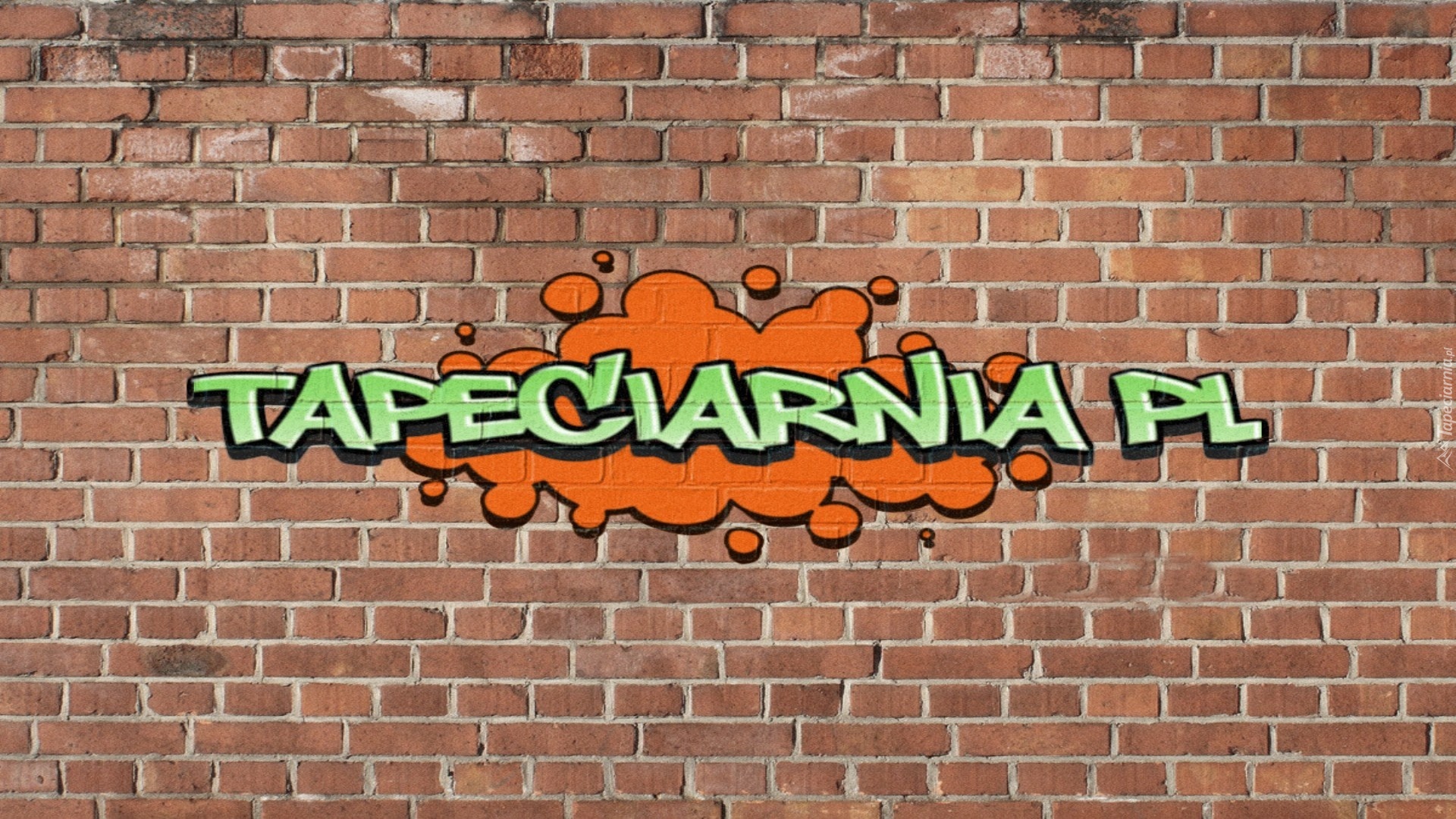 Graffiti, Mur, Tapeciarnia