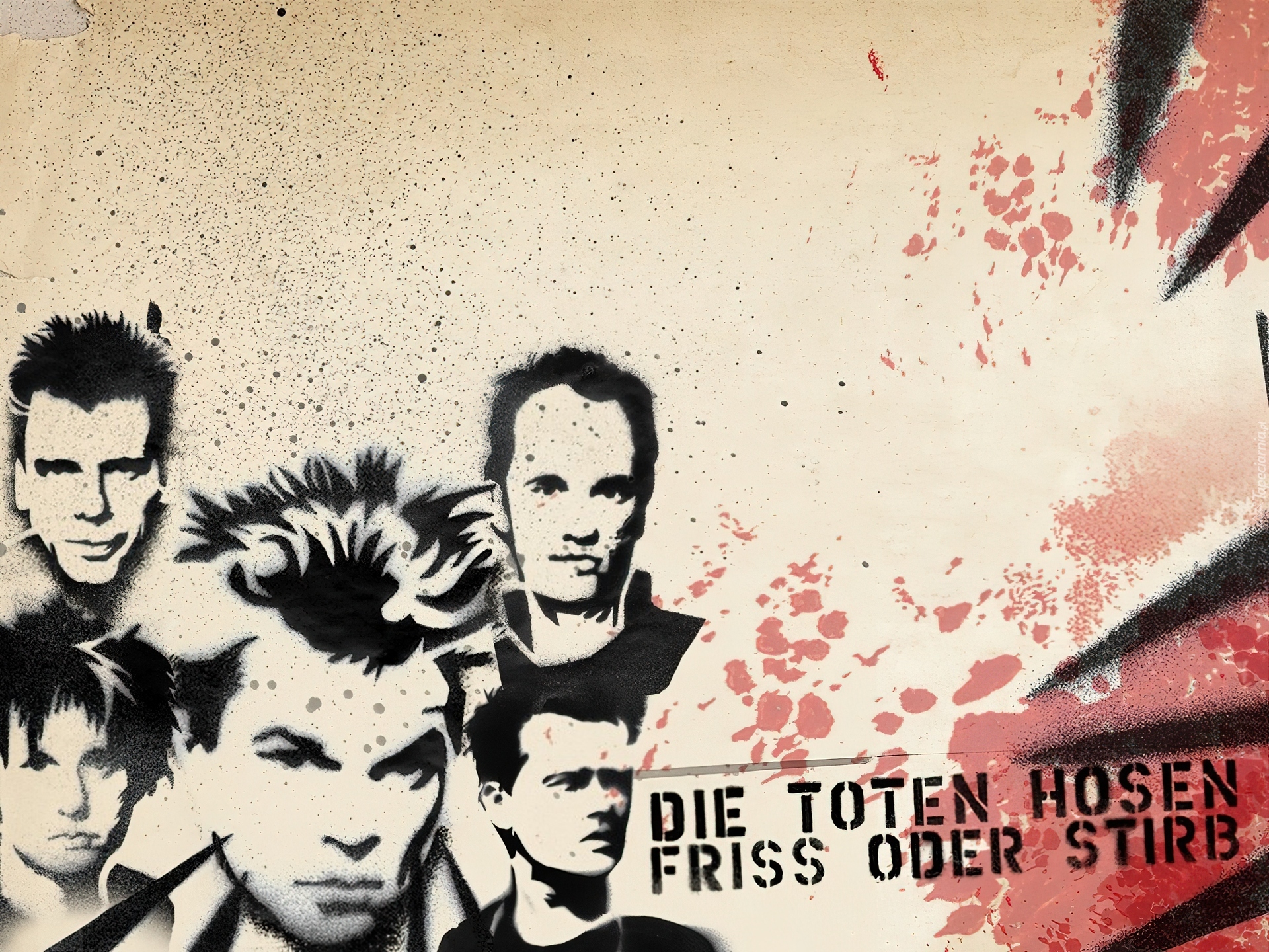 Die Toten Hosen,twarze