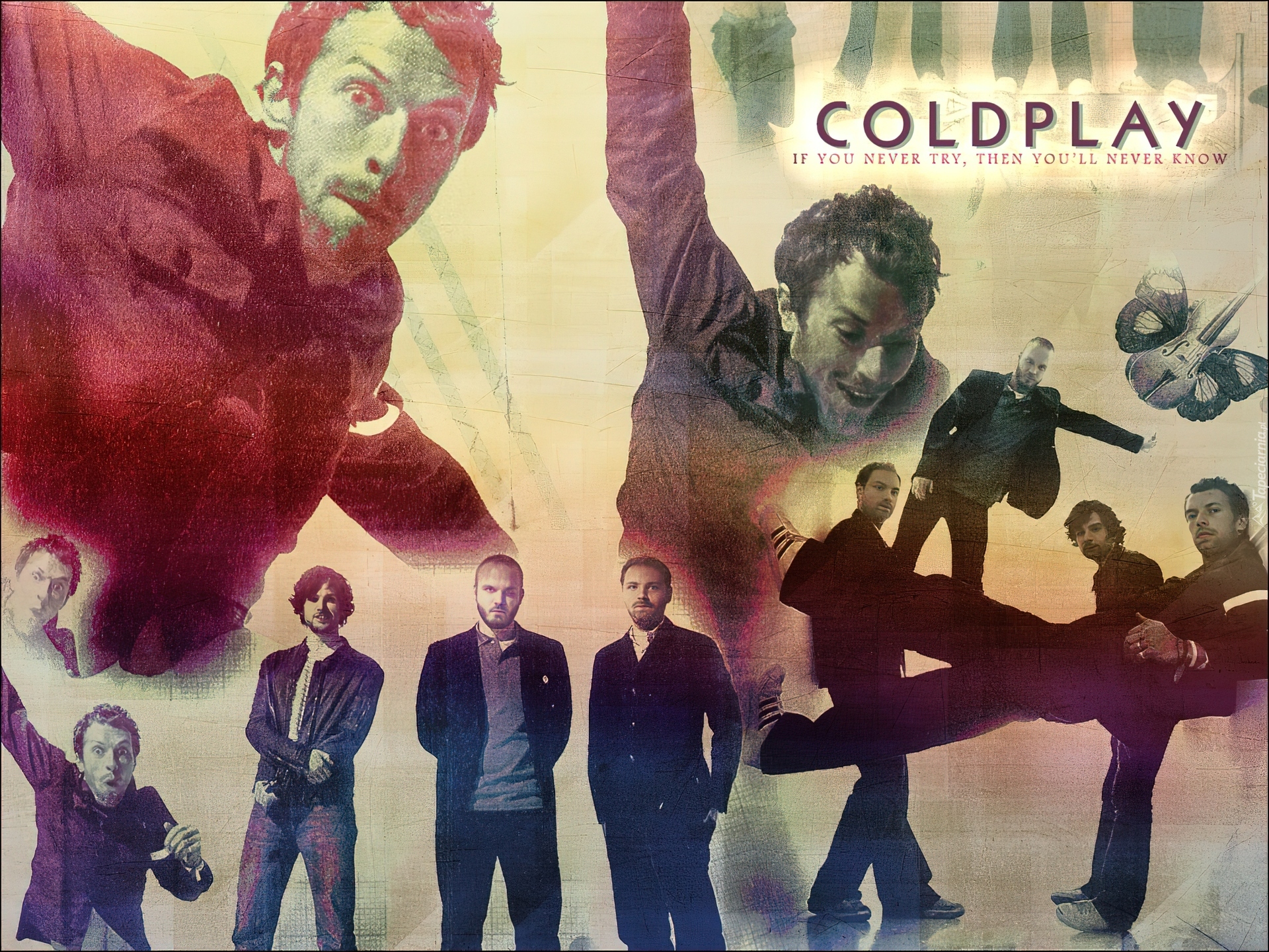 Coldplay,ludzie, zespół