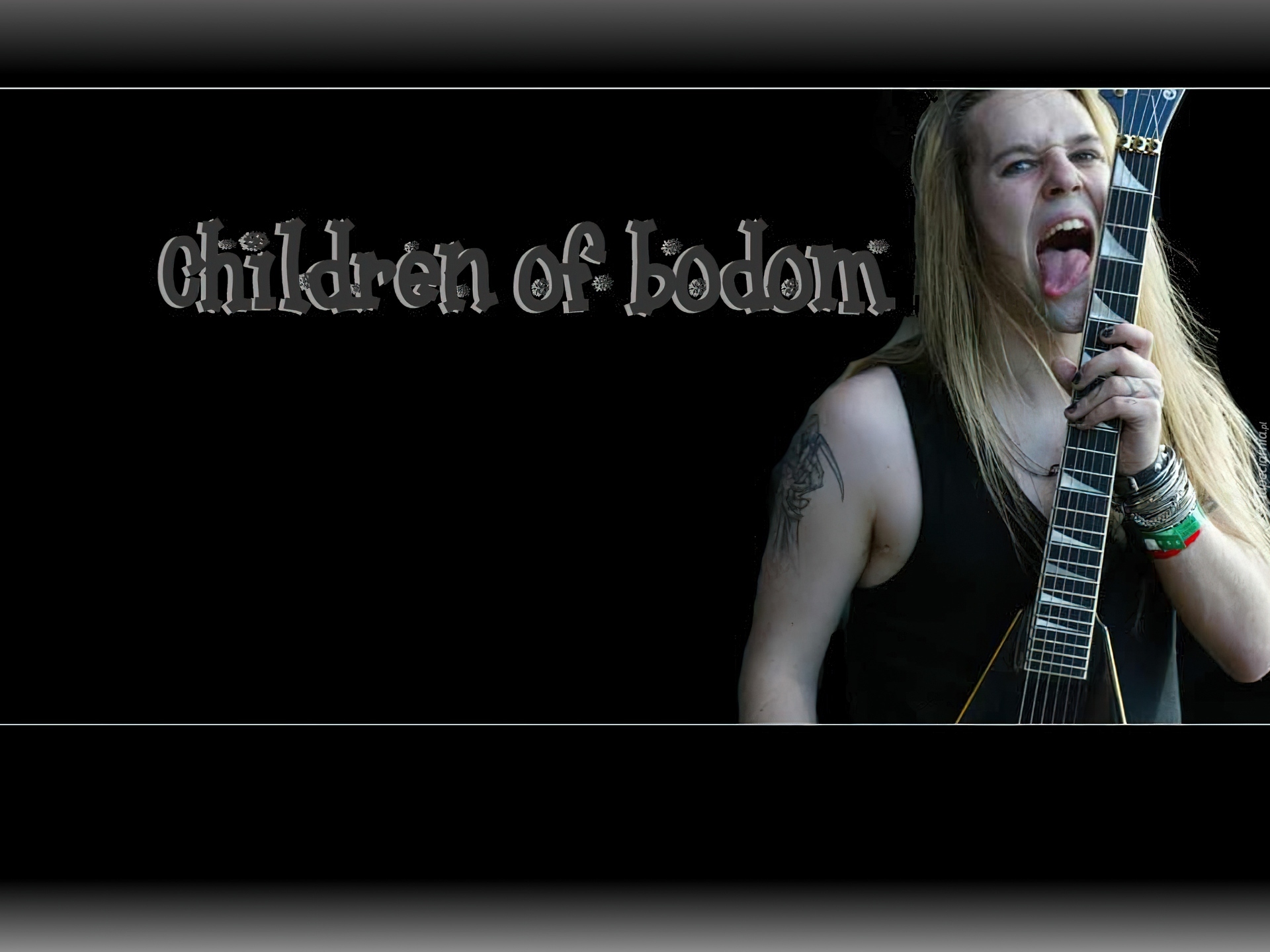 Children Of Bodom,gitara , tatuaż