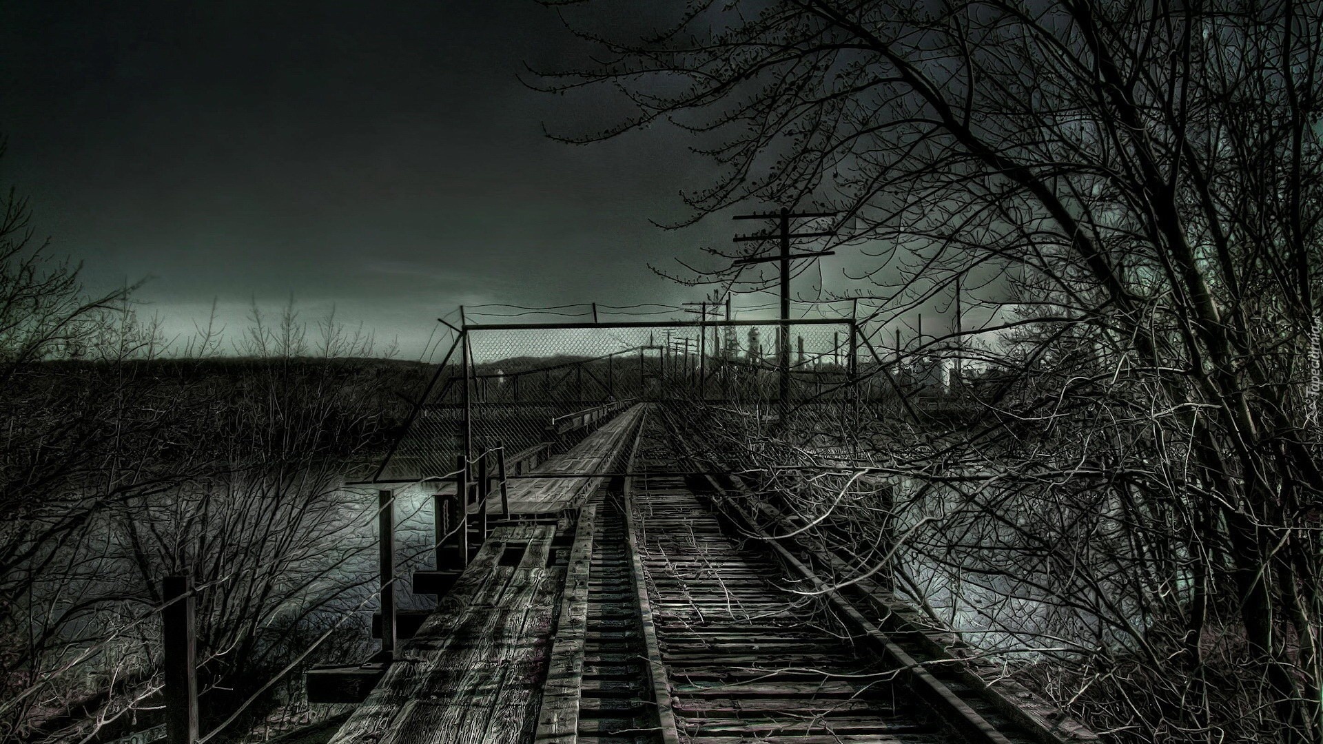 Tory, Drzewa, HDR