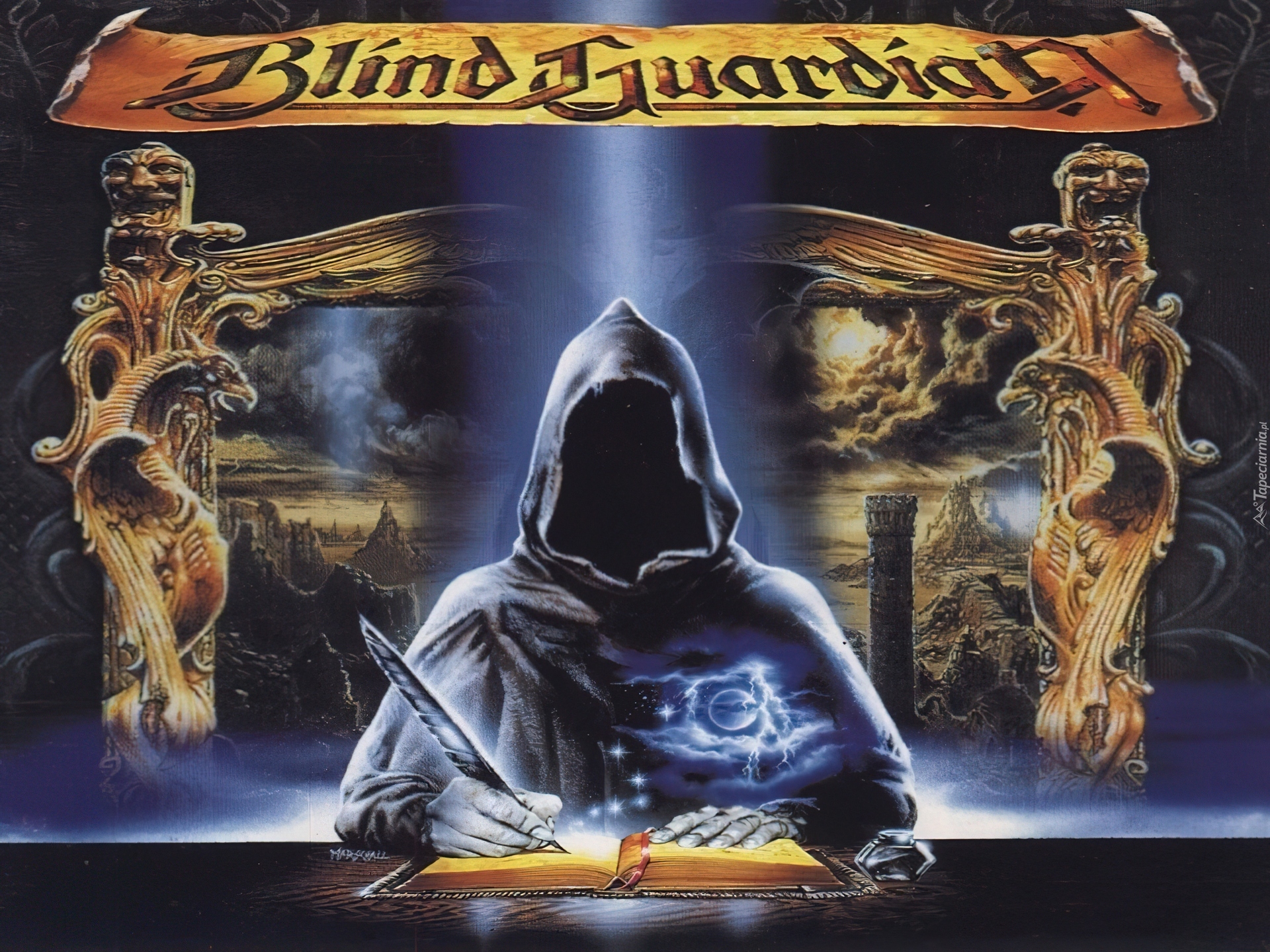 Blind Guardian,księga, zjawa, niebo