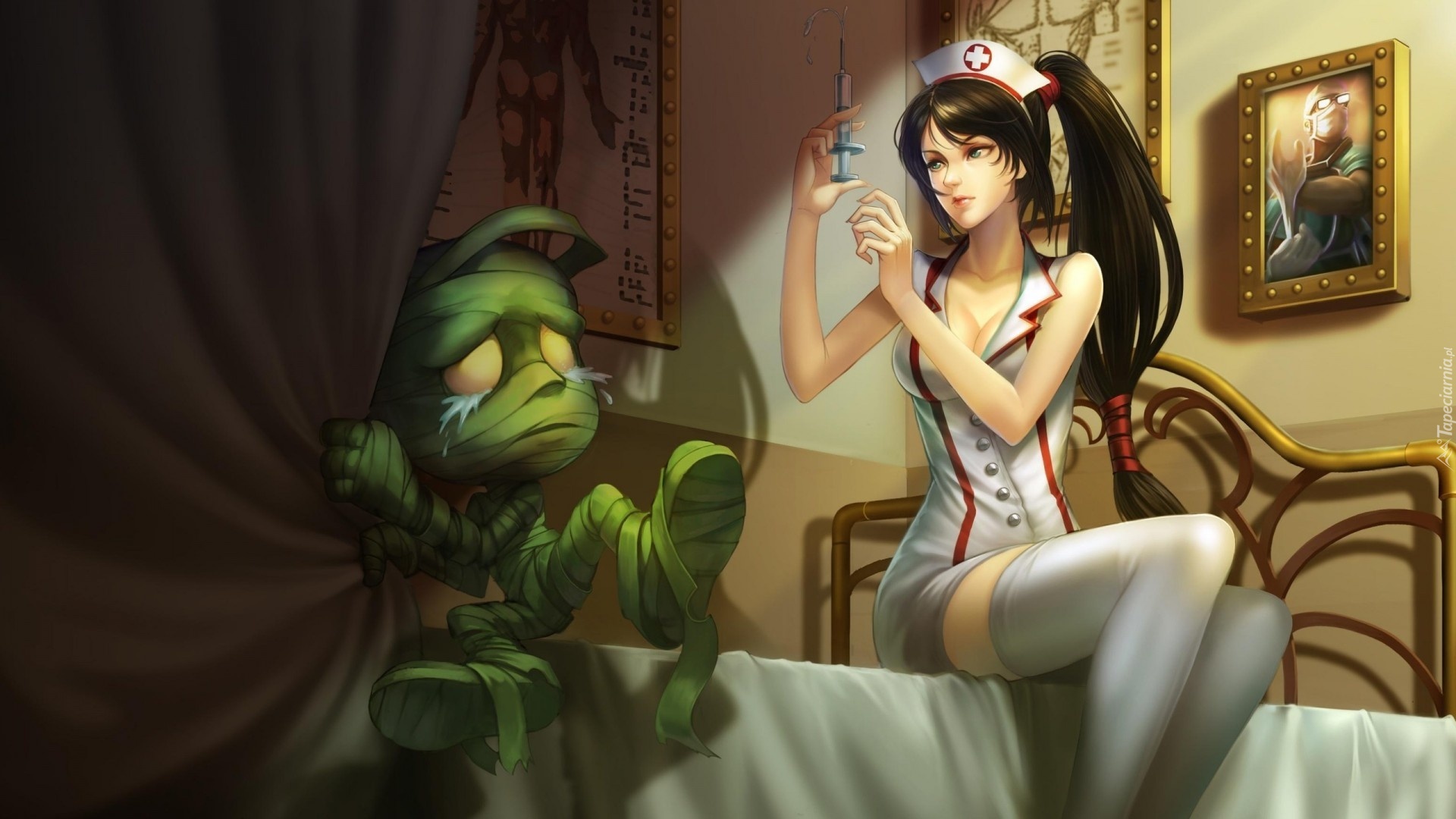 Gra, League of Legends, Amumu, Akali, Mumia