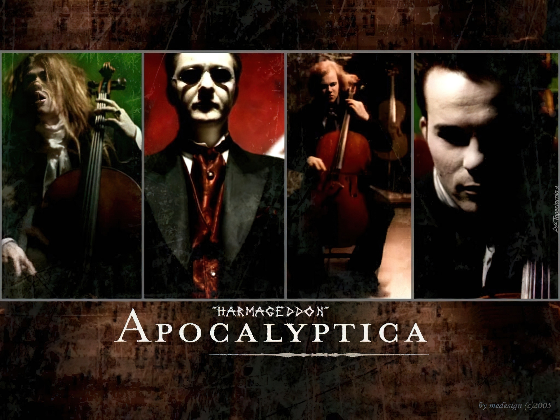 Apocalyptica,zespół, twarz