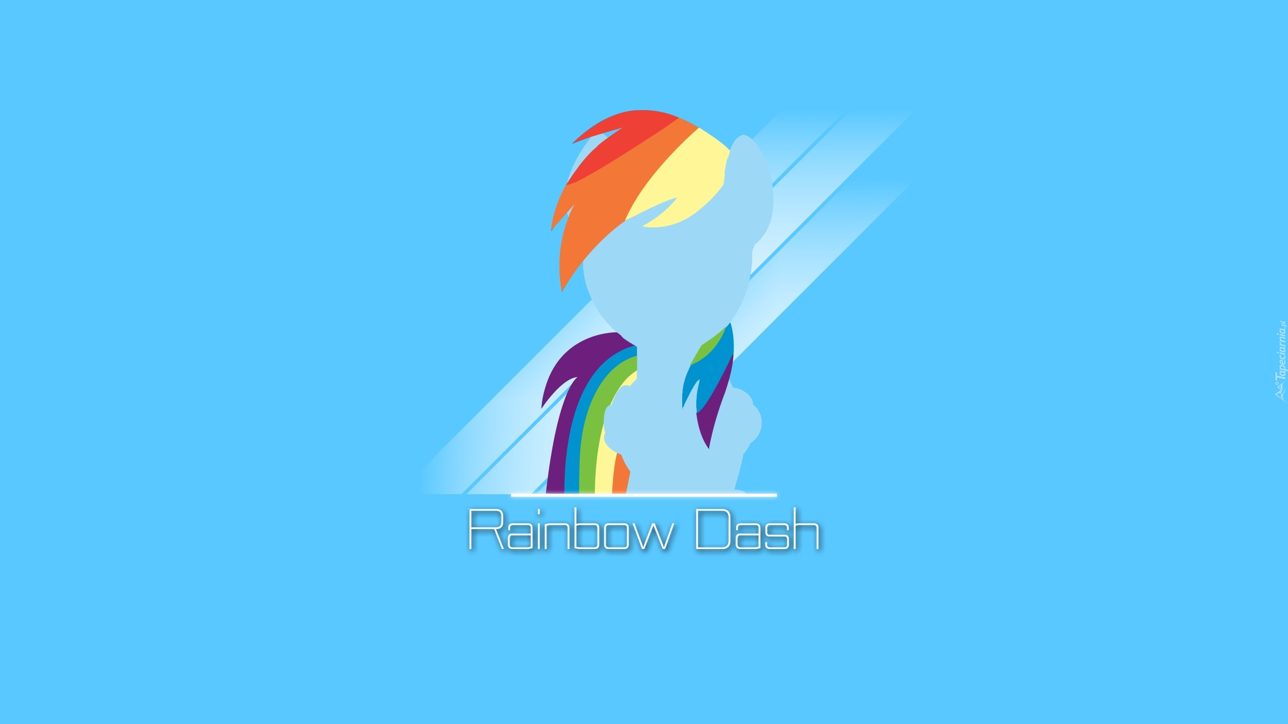 Rainbow Dash, Napis