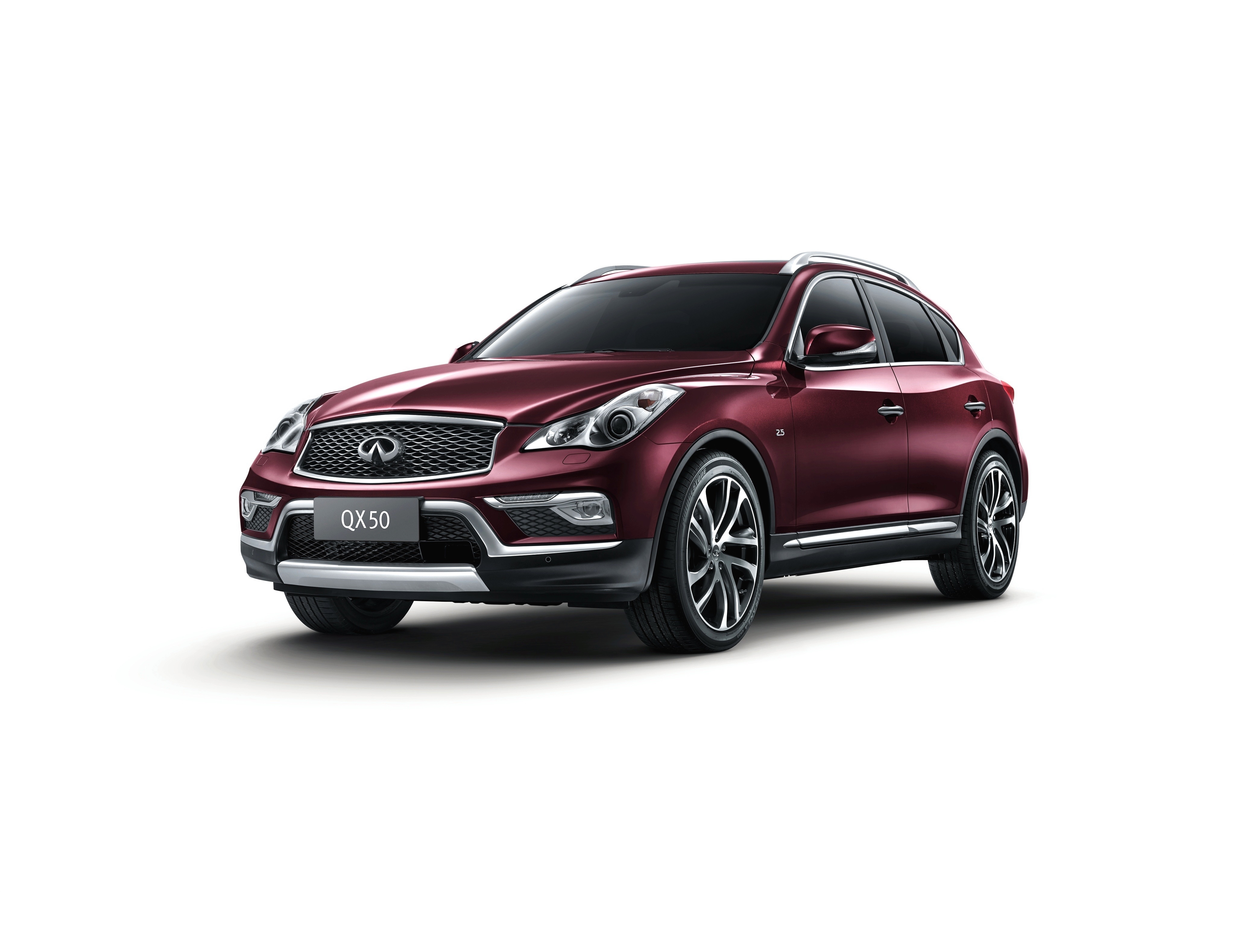 Bordowy, Infiniti QX50