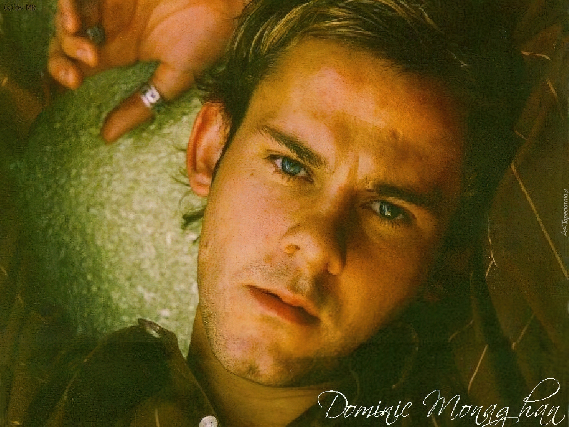 Dominic Monaghan, niebieskie oczy