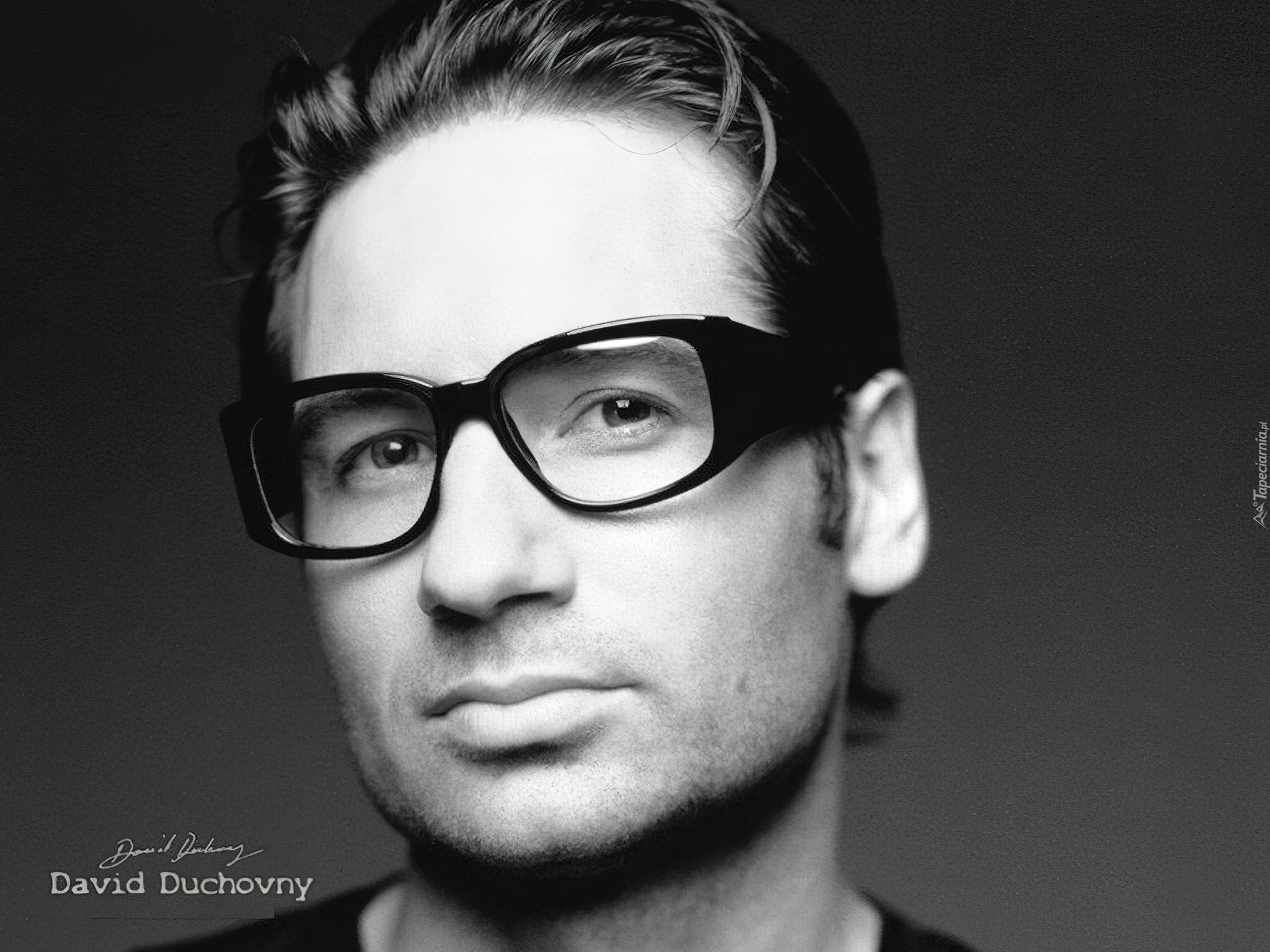 David Duchovny,okulary