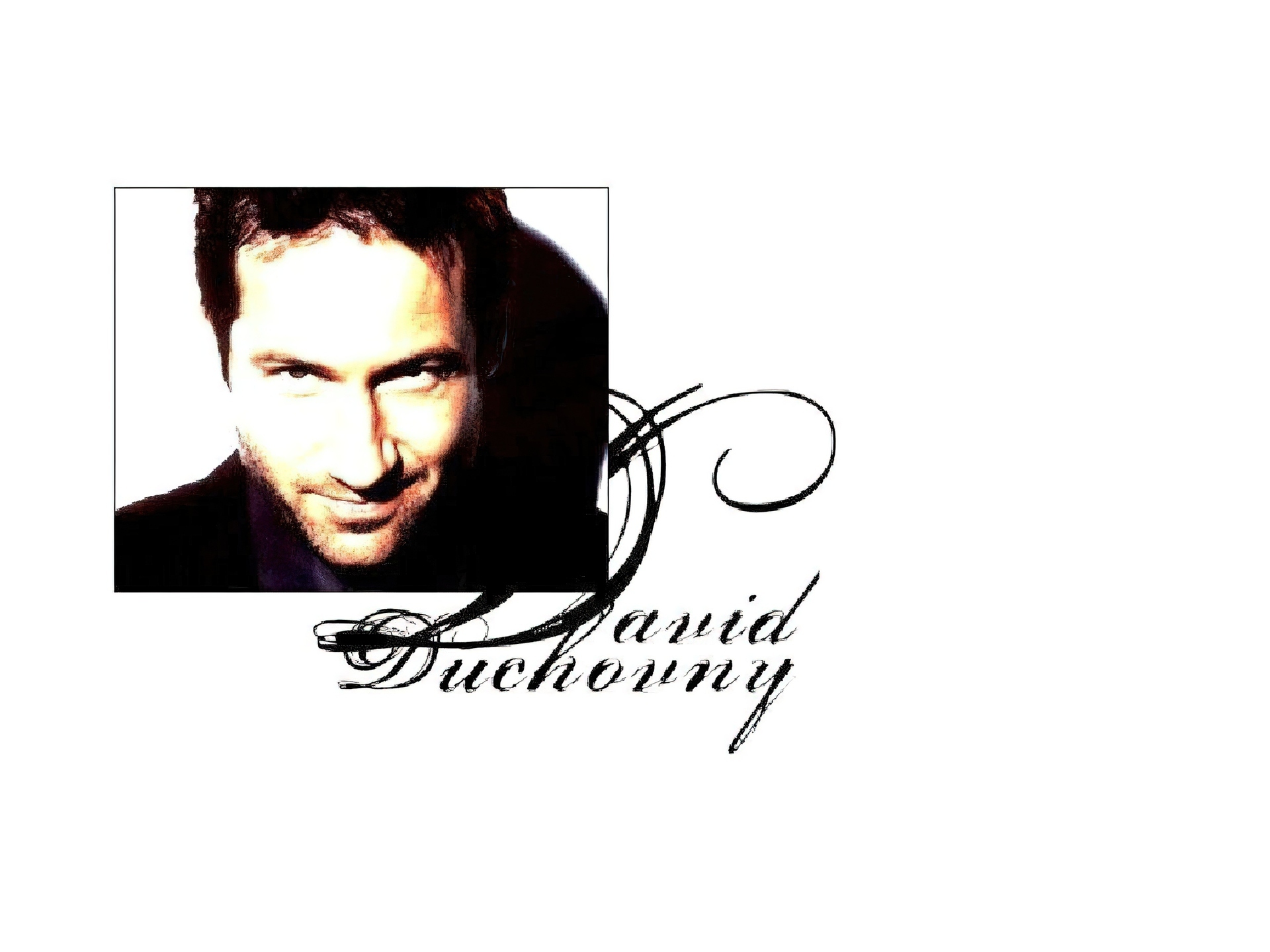 David Duchovny,twarz