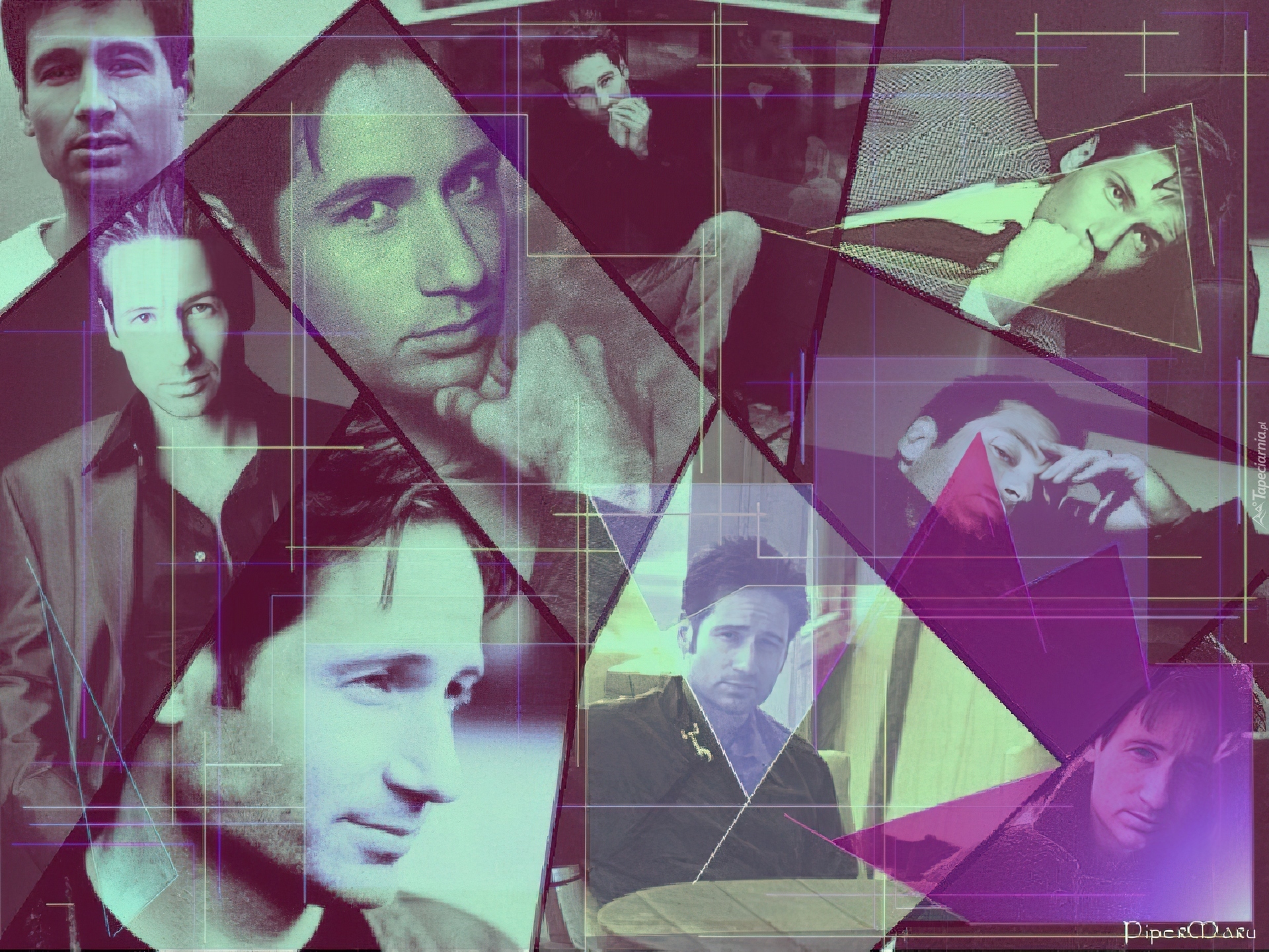 David Duchovny,twarze