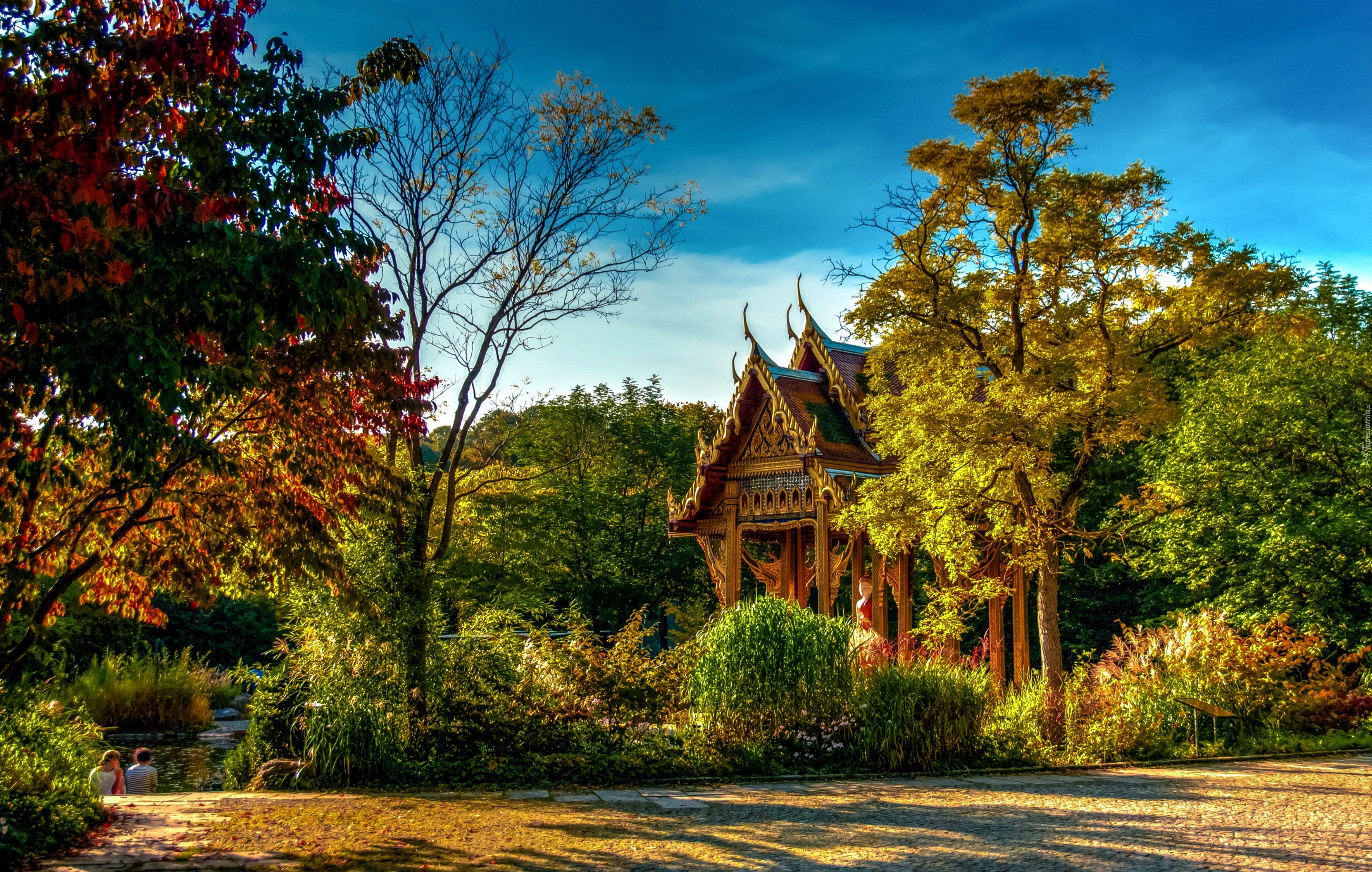 Pagoda, Park Zachodni, W Sendling, Monachium