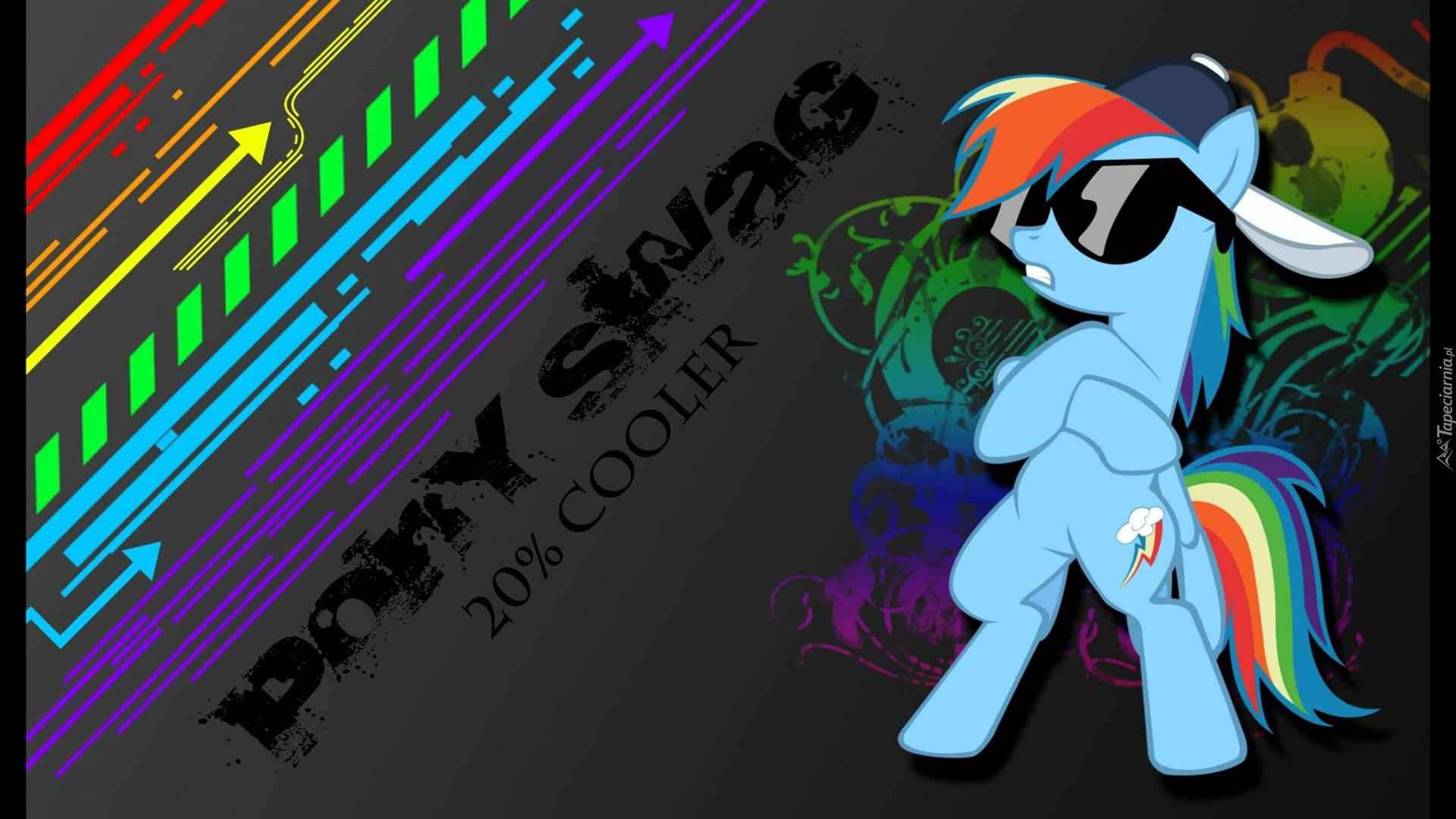 My Little Pony, Rainbow Dash, swag, 20% coller