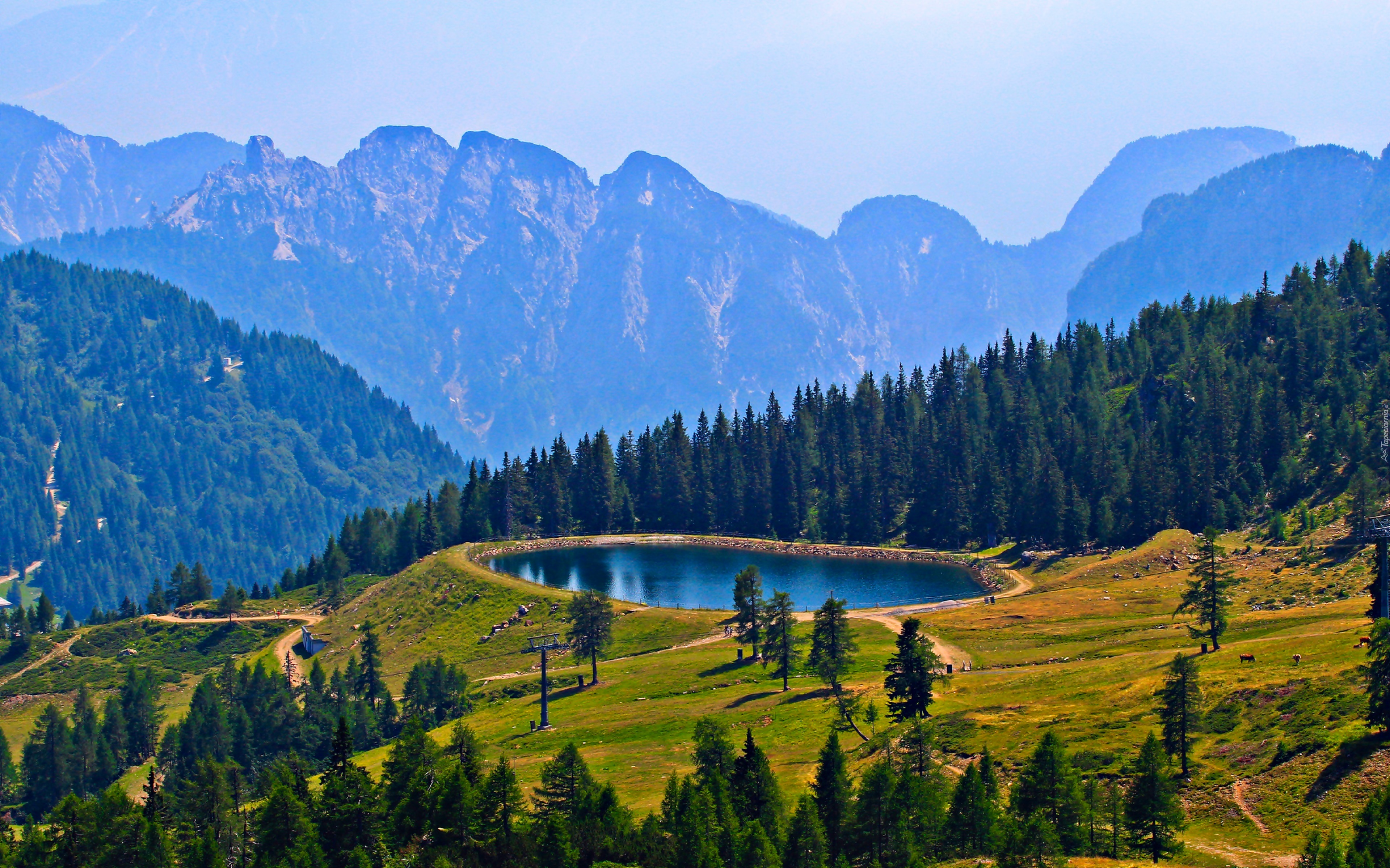 Góry, Las, Jezioro