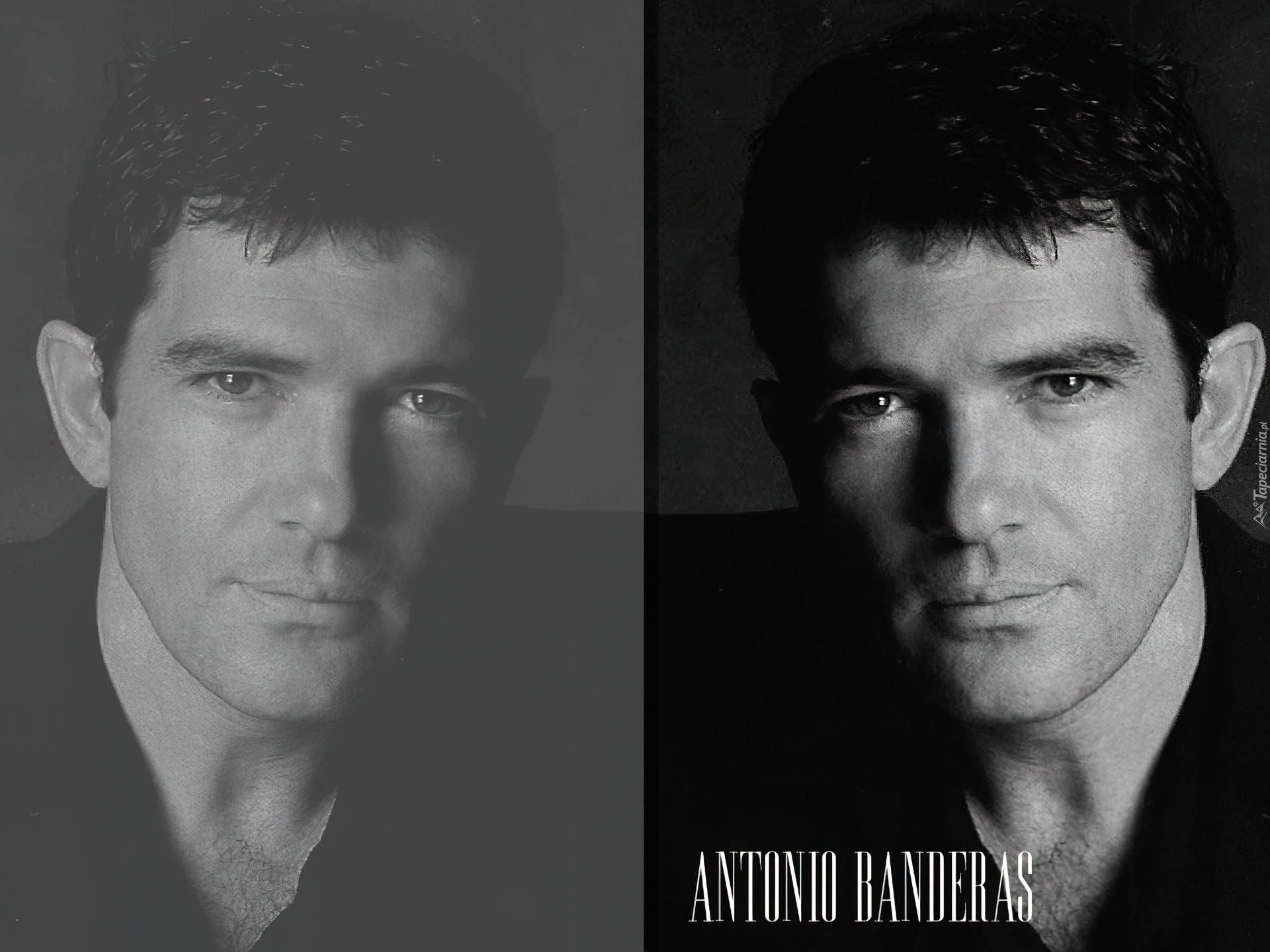 Antonio Banderas,krótkie, włosy