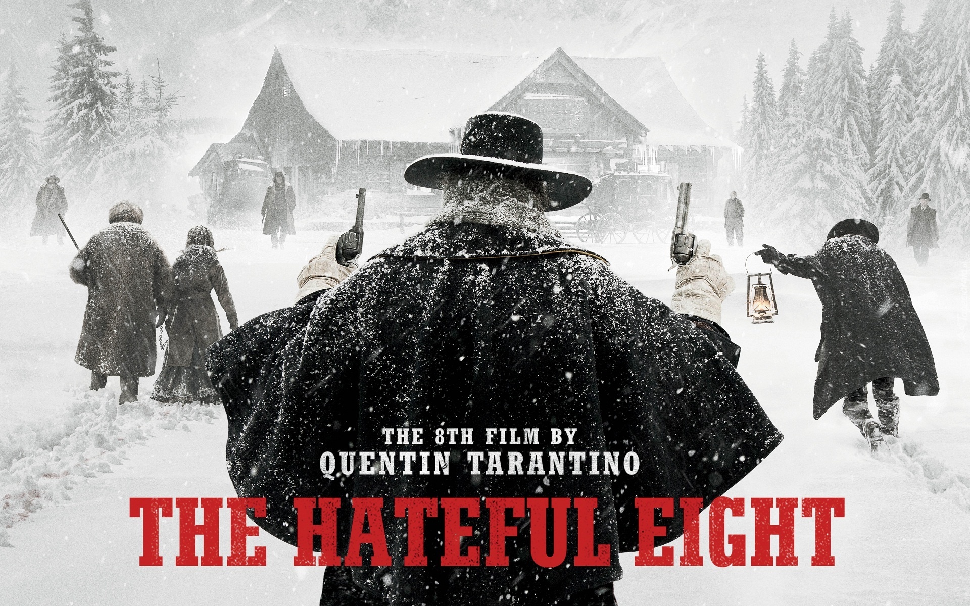 The Hateful Eight, Nienawistna Ósemka, Rewolwer, Śnieg