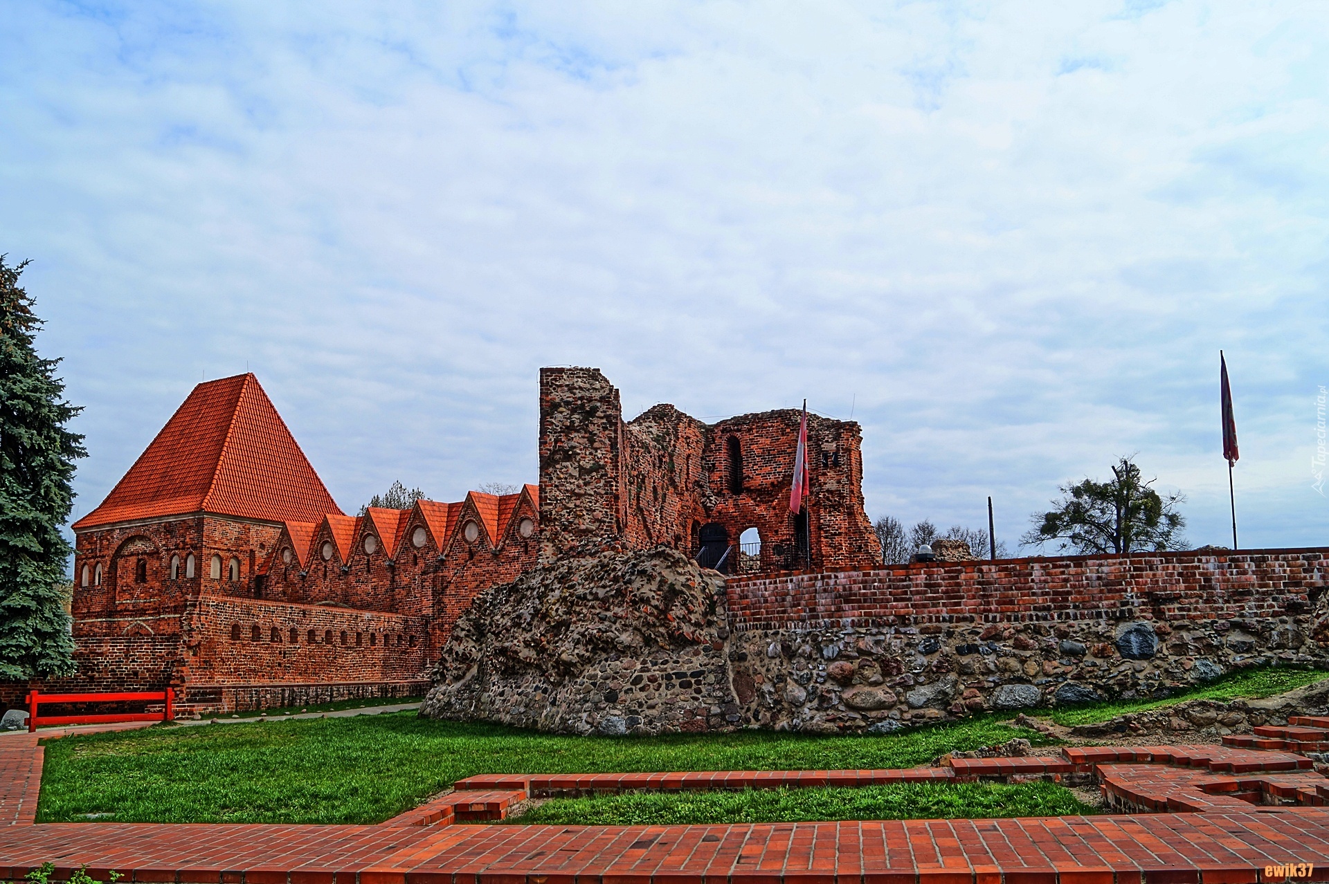 Toruń, Ruiny, Zamku