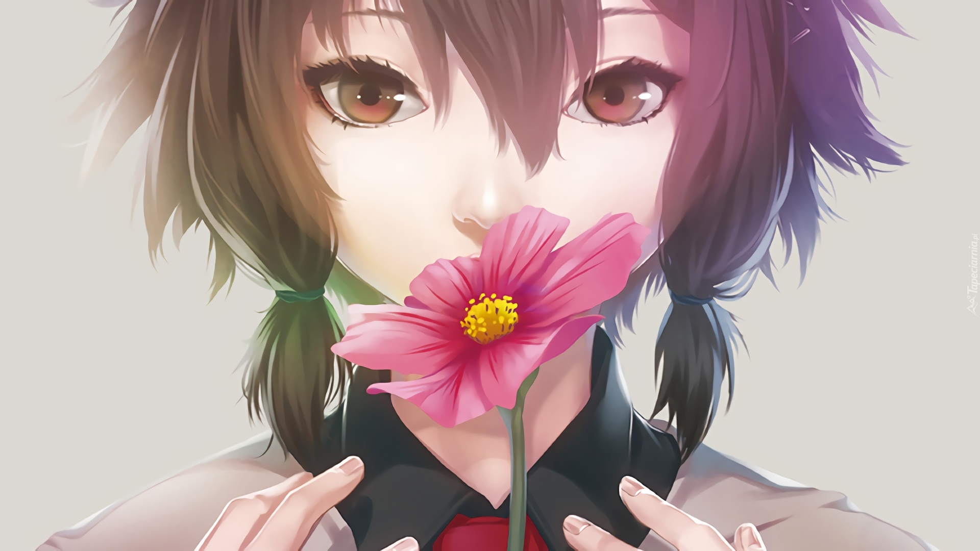 Dziewczyna, Kwiat, Manga, Anime