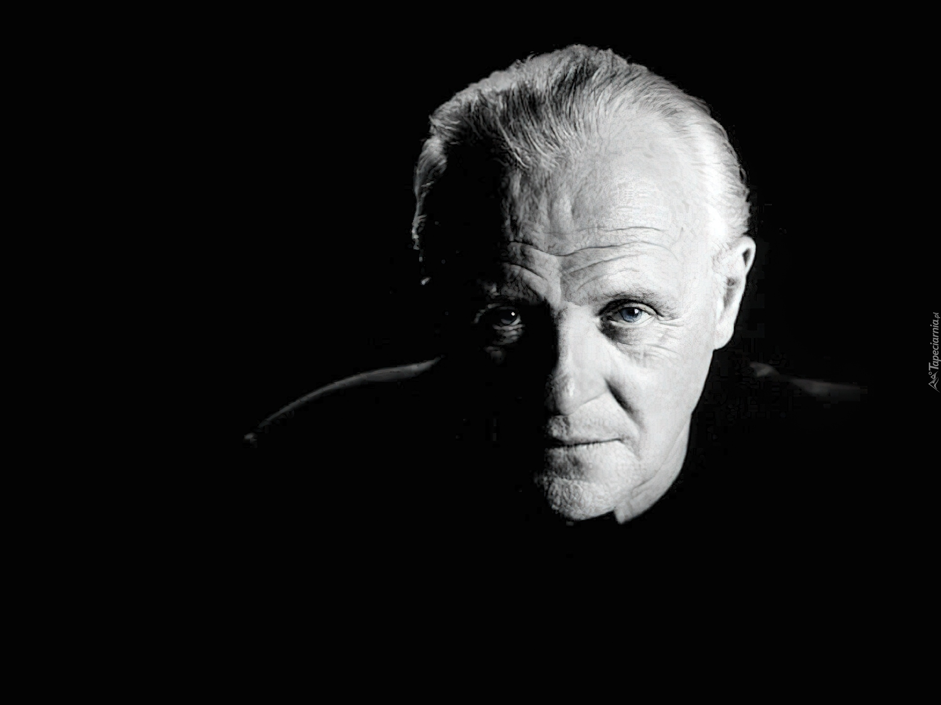 Anthony Hopkins,siwe, włosy