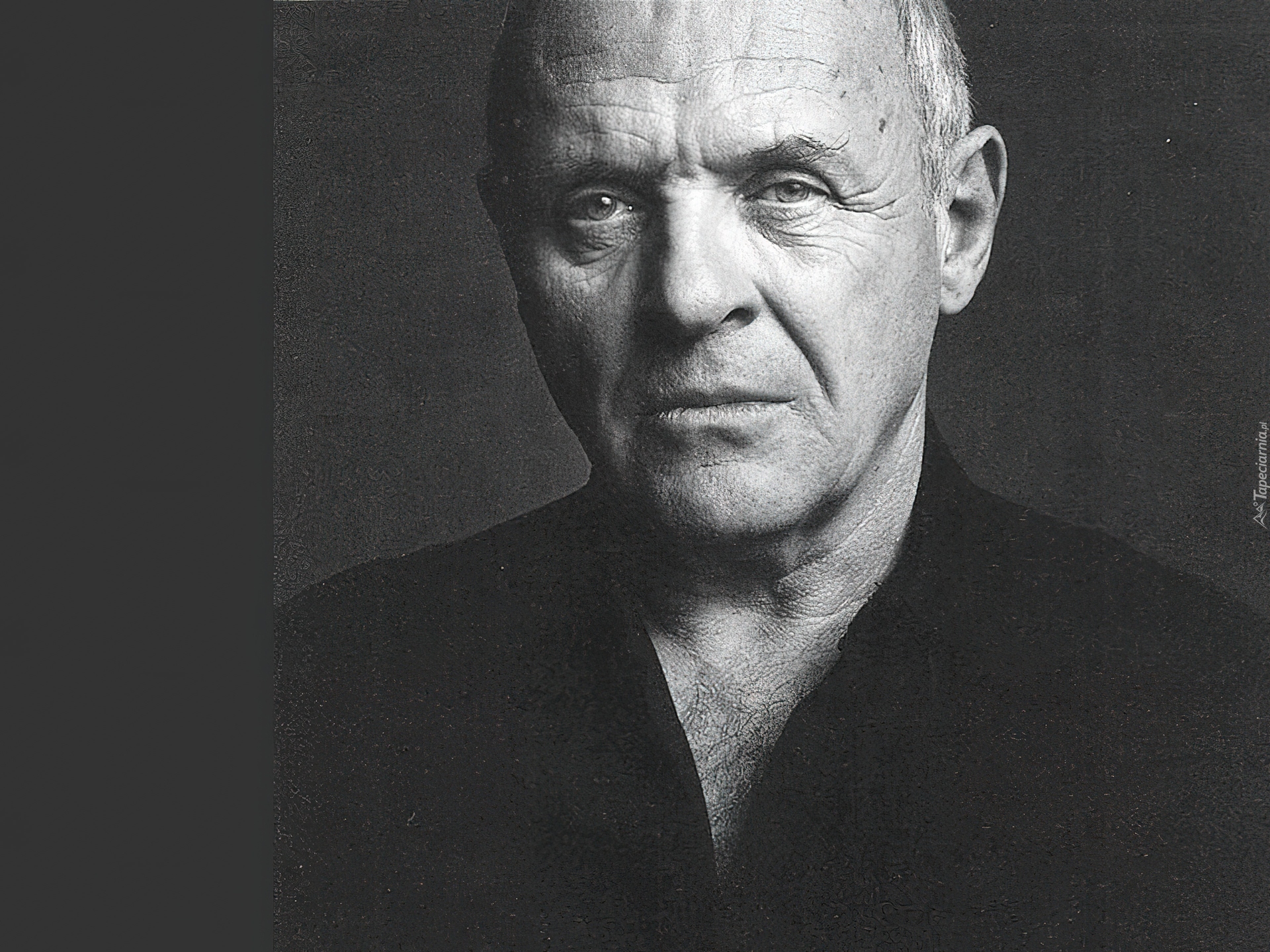 Anthony Hopkins,czarna, marynarka