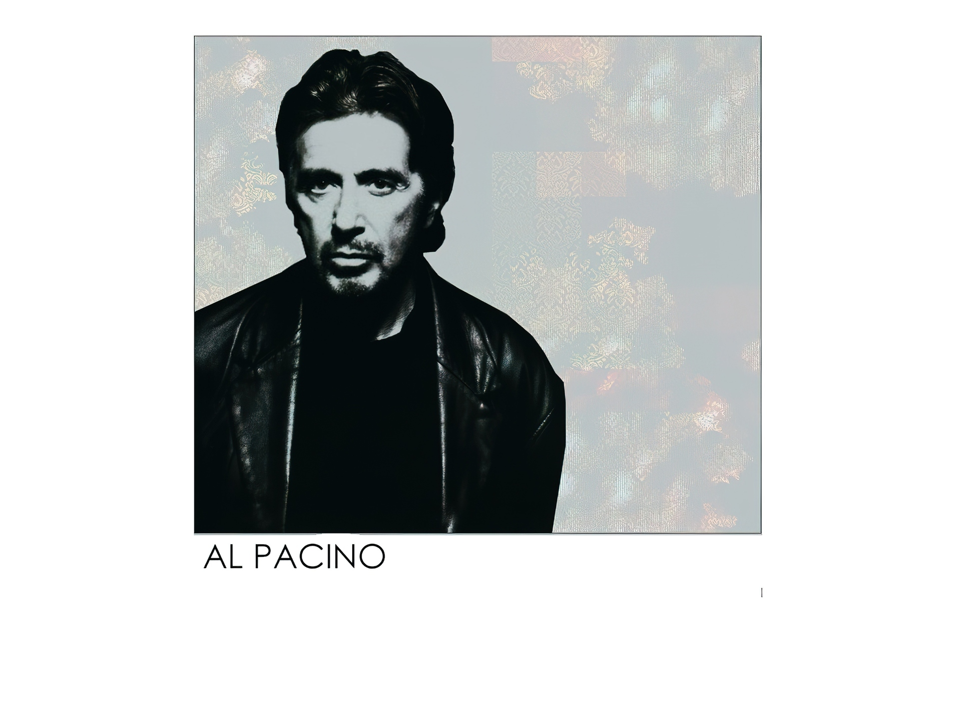 Al Pacino, czarny, strój, Aktor