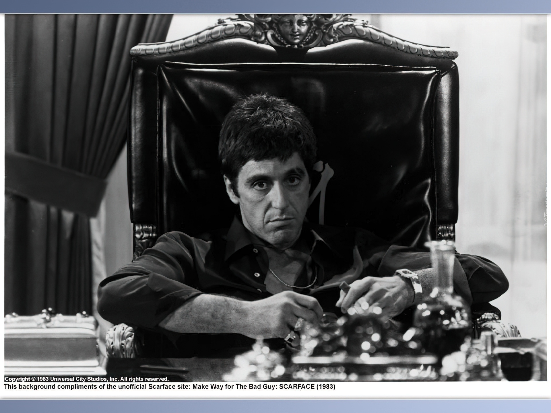 Al Pacino,ciemna, koszula, fotel, Aktor