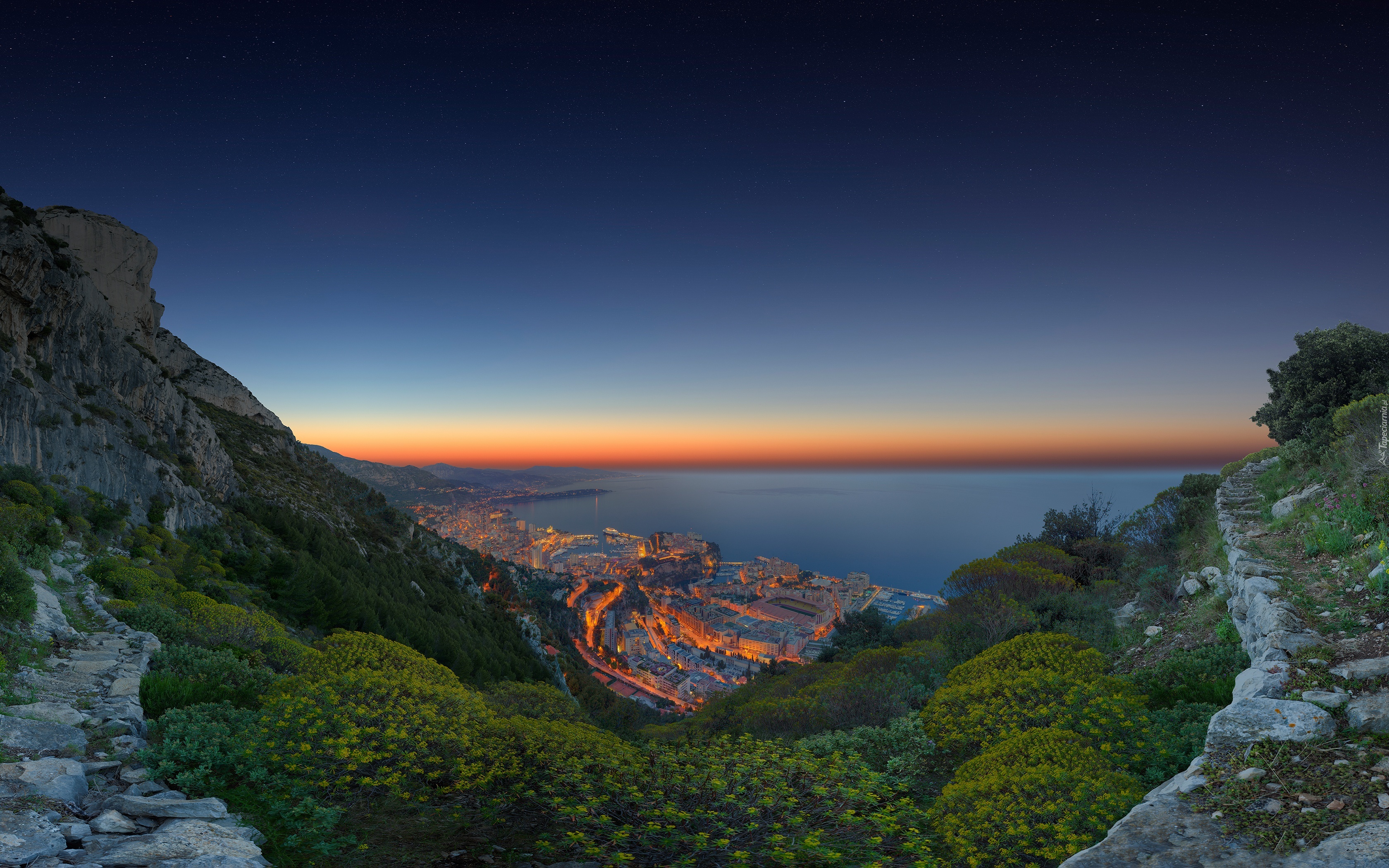 Widok, Miasto, Monaco