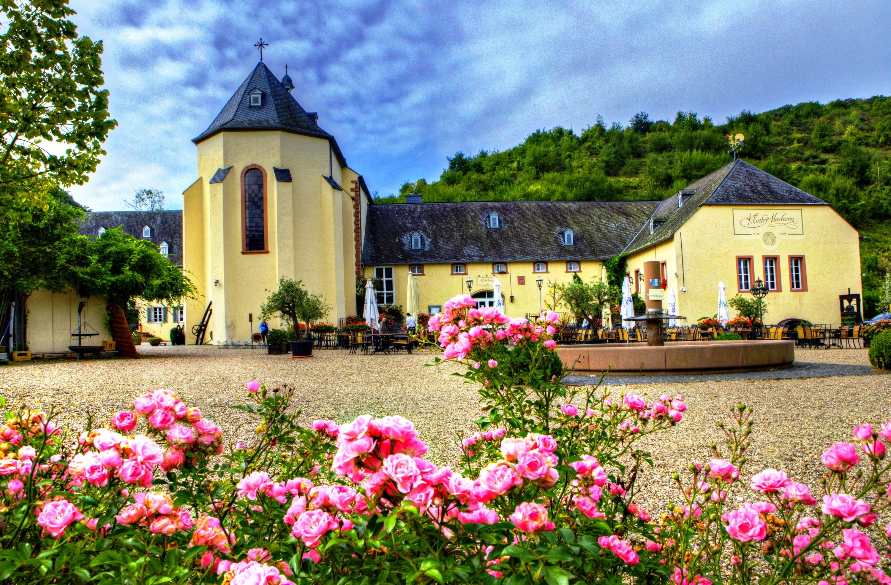 Klasztor, Ogród, Róże, Niemcy