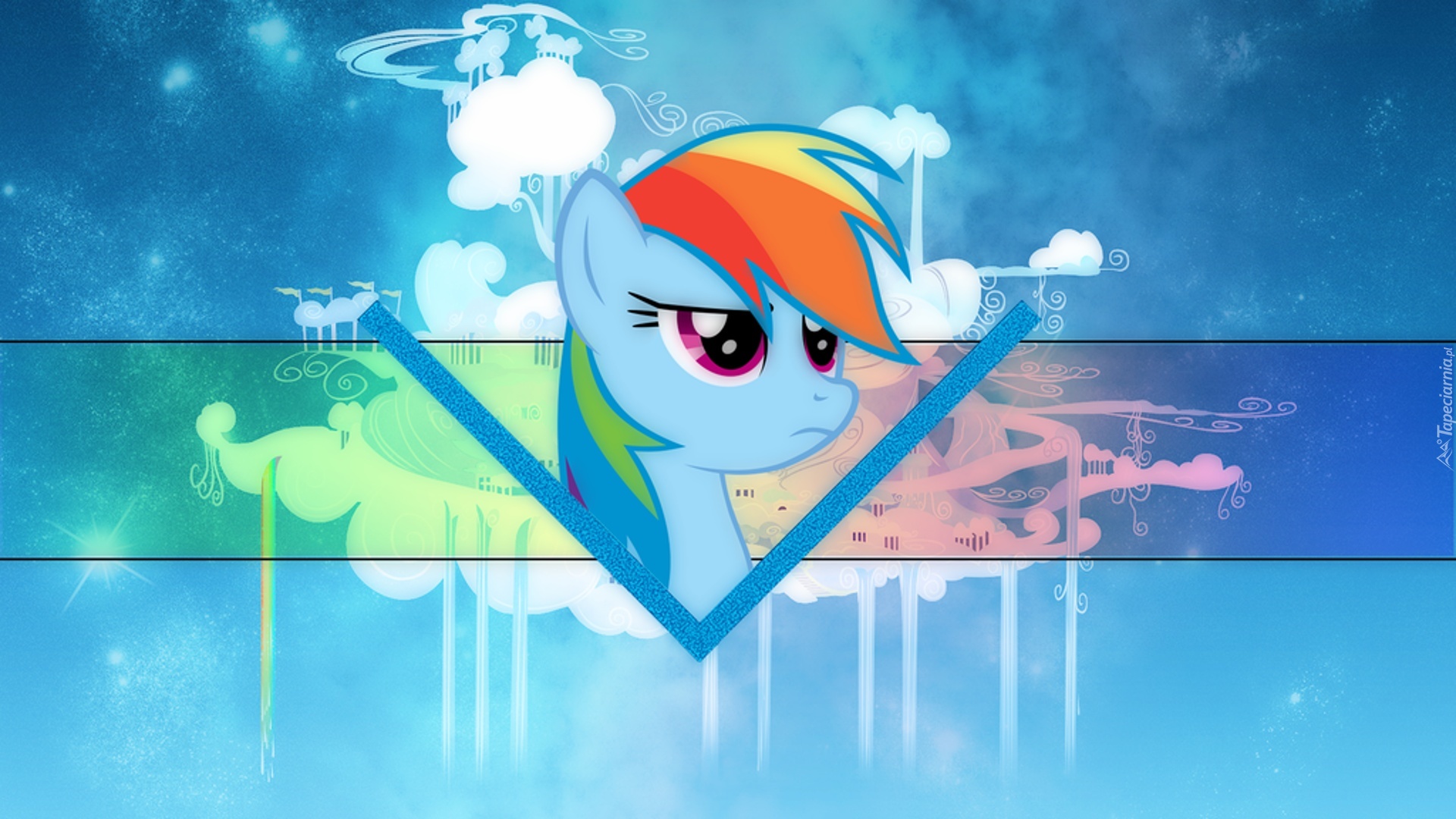 My Little Pony, Rainbow Dash, Cloudsdale