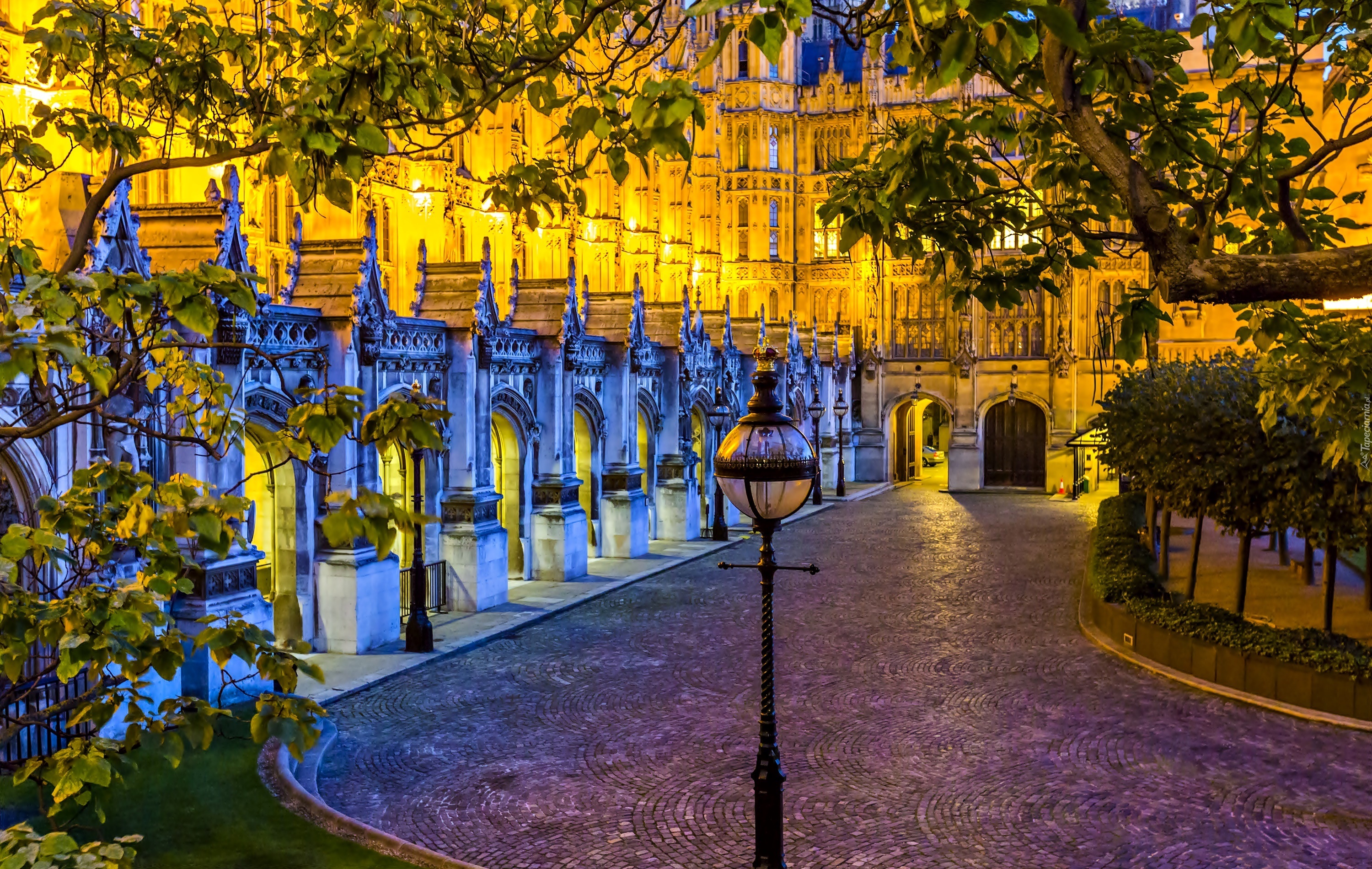 Londyn, Anglia, Ulica, Miasto nocą