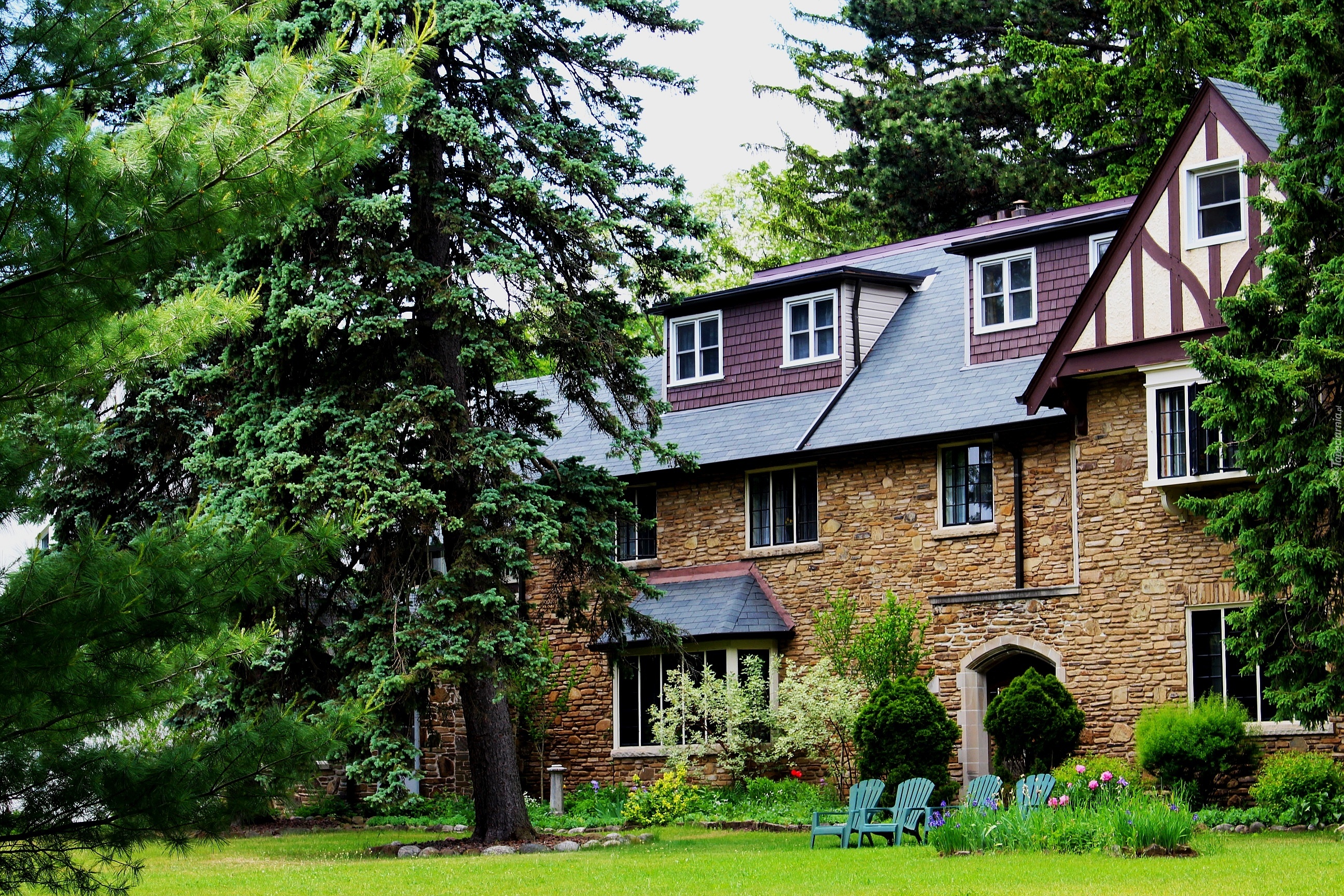 Architektura, Posiadłość, Kanada, Ontario