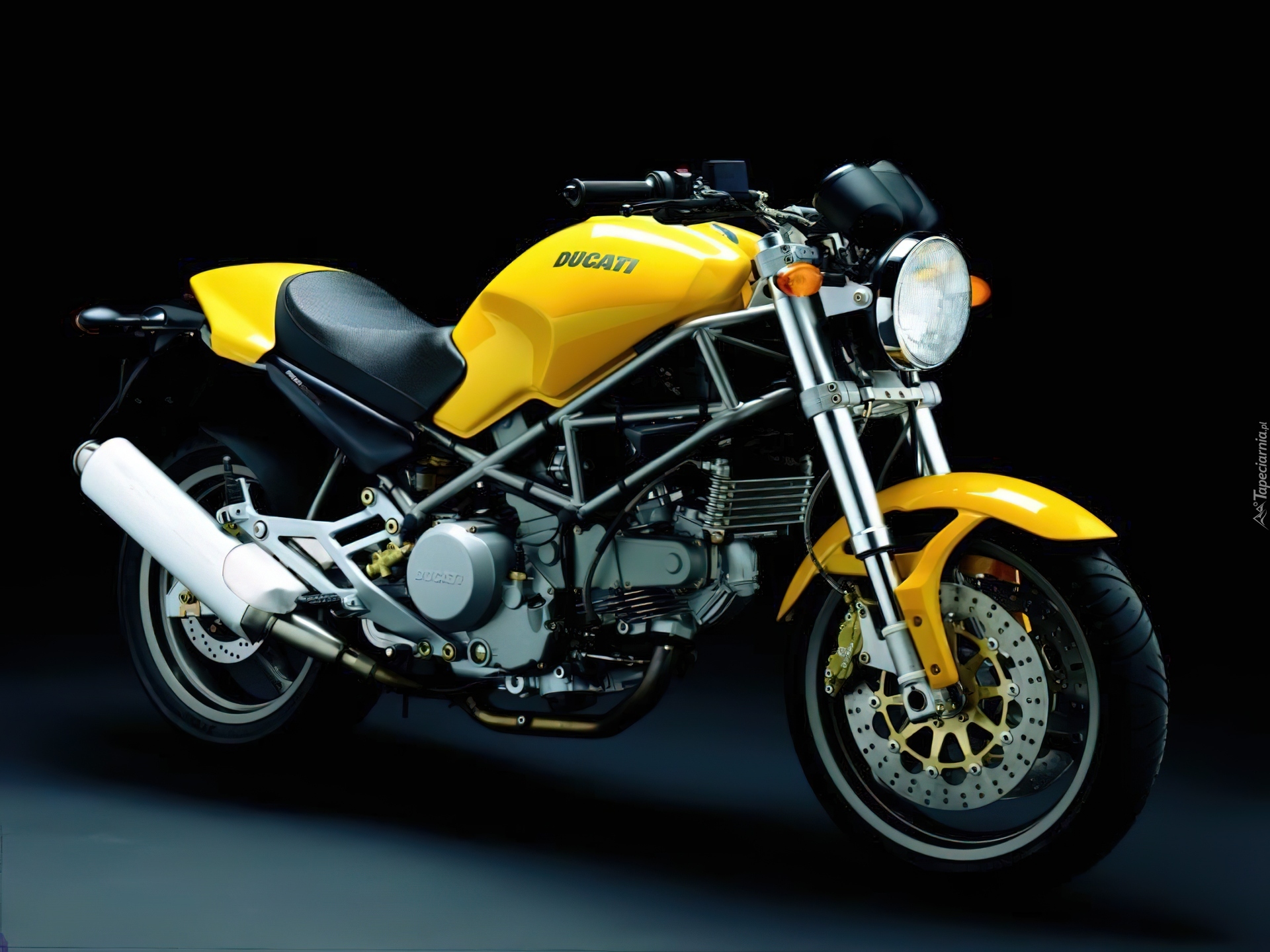 żółty, Ducati Monster 695