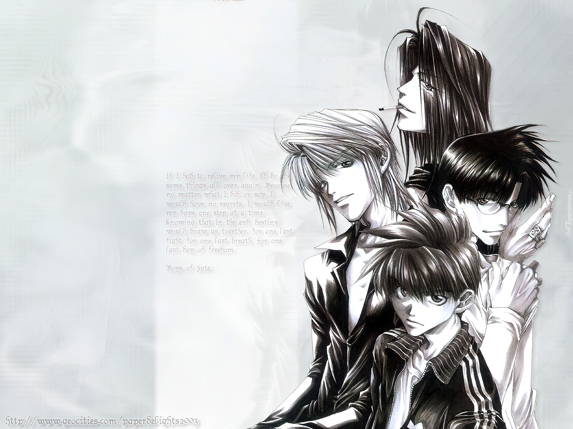 Saiyuki, postacie