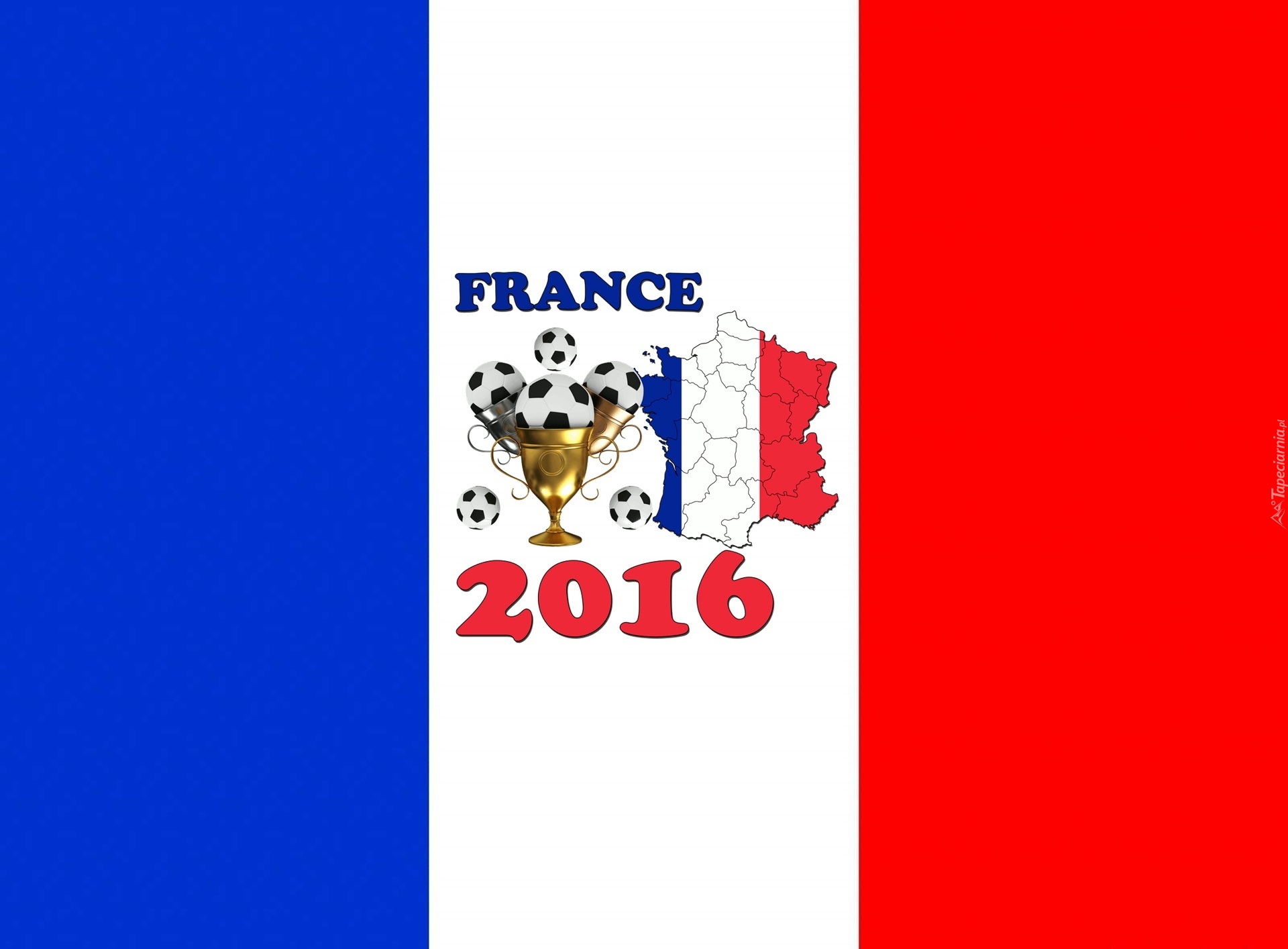 Flaga, Francji, Euro 2016