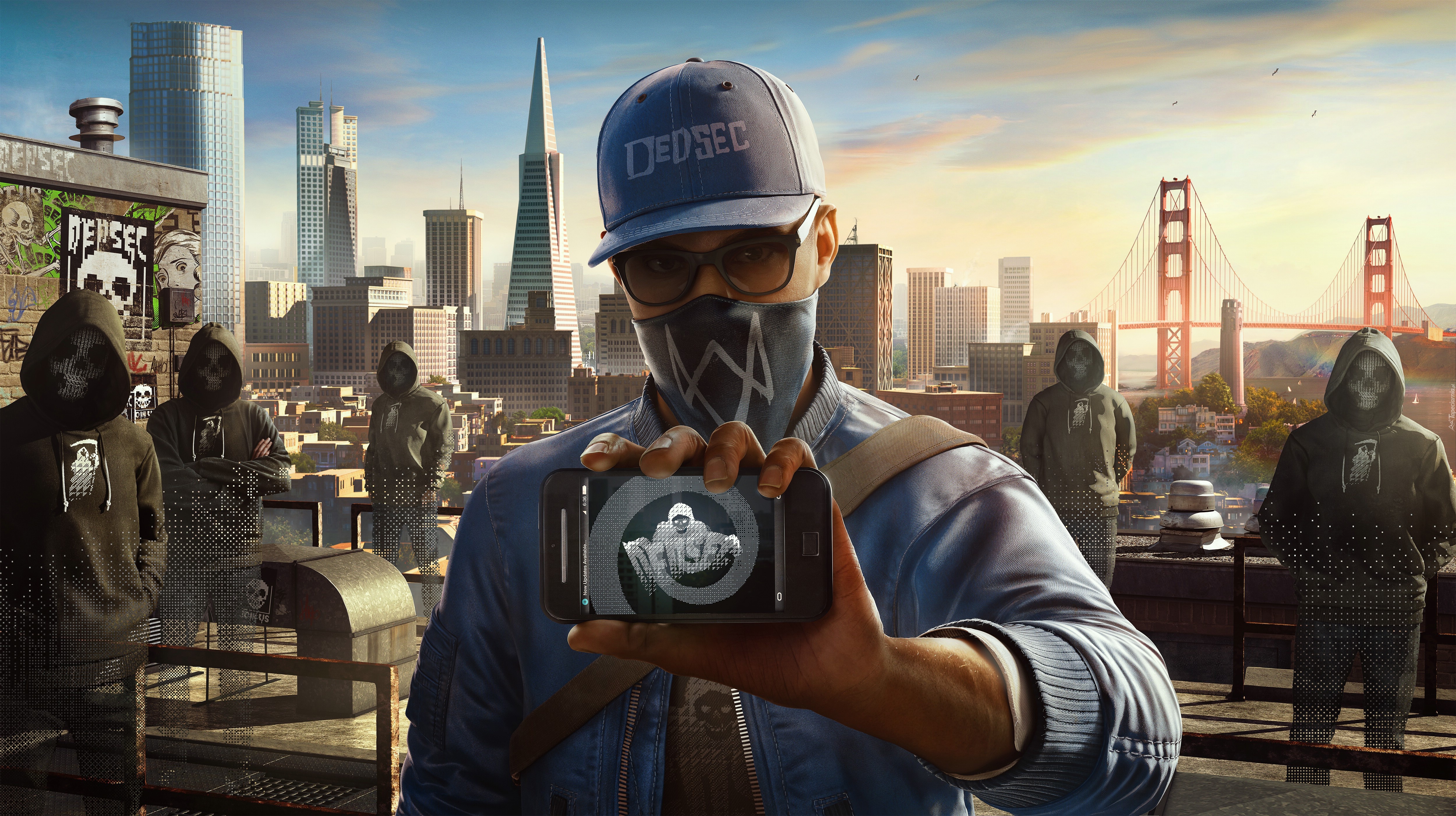 Watch Dogs 2, Smartphone, DedSec, Miasto