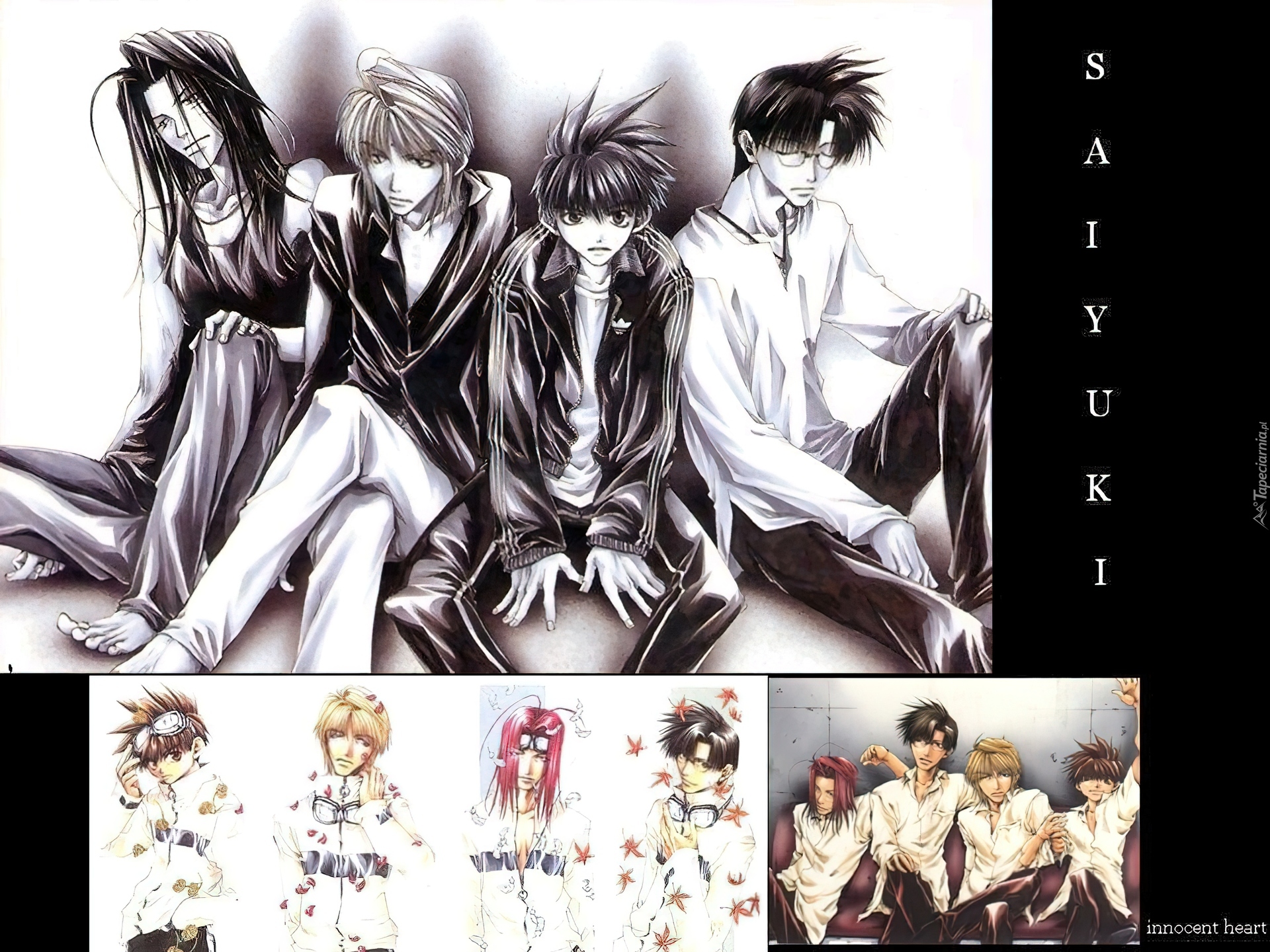 Saiyuki, trzy lokory